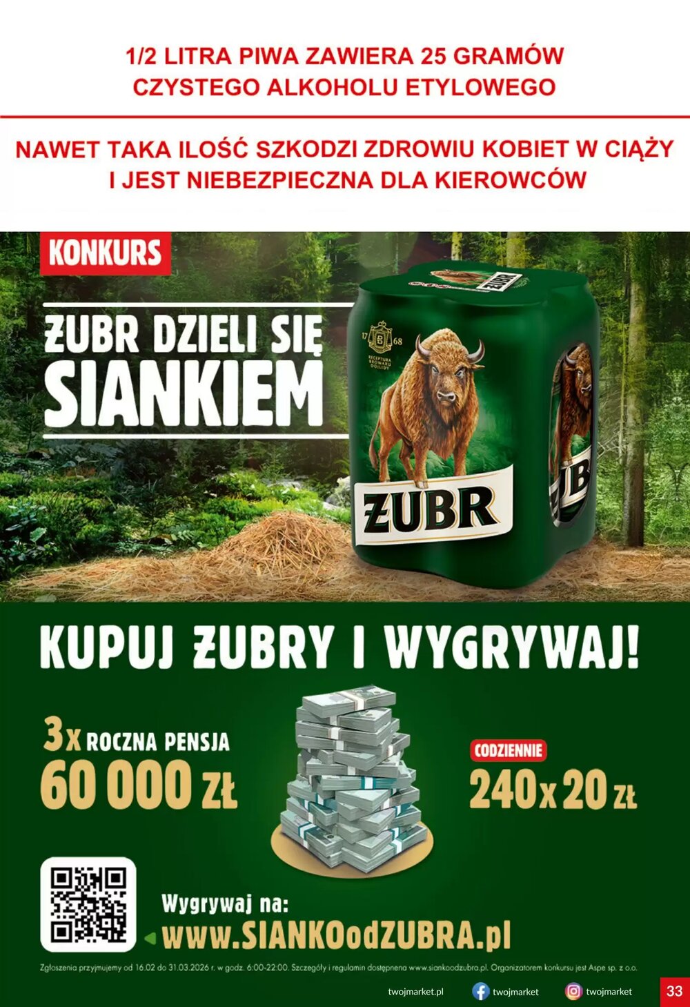 Gazetka promocyjna Twój Market  ważna od 18.02.2026 - Strona 33.