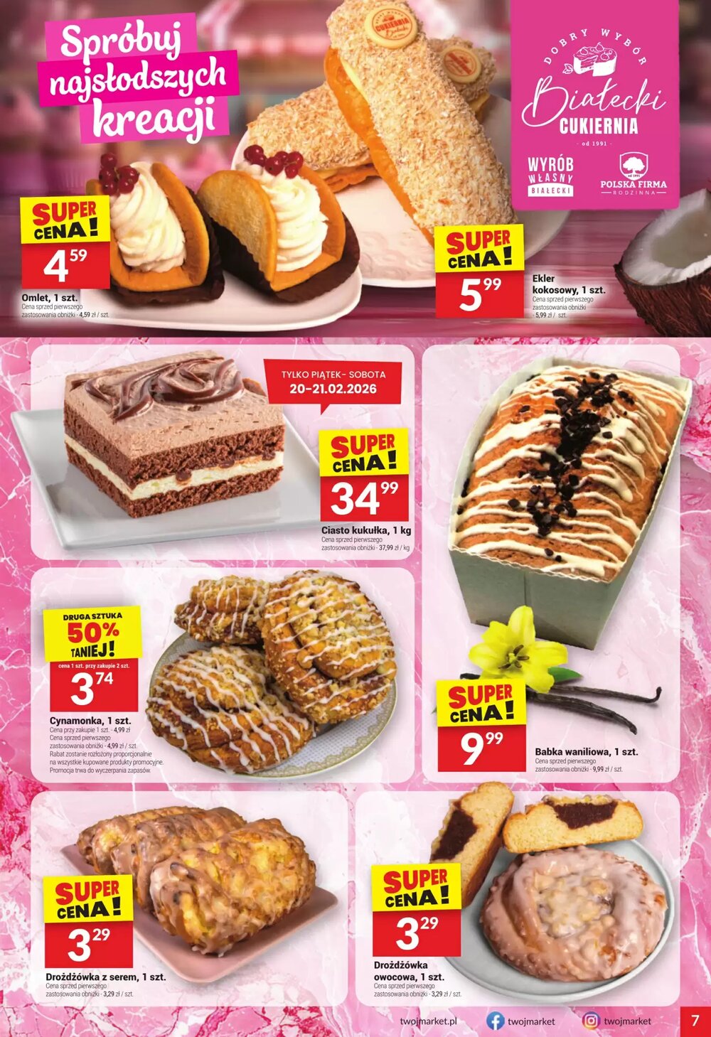 Gazetka promocyjna Twój Market  ważna od 18.02.2026 - Strona 7.