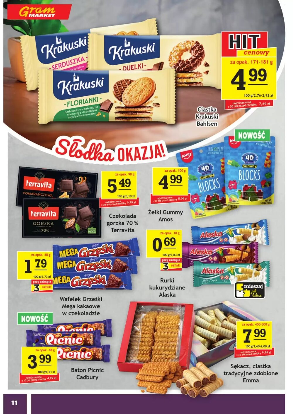 Gazetka promocyjna Gram Market  ważna od 18.02.2026 - Strona 11.