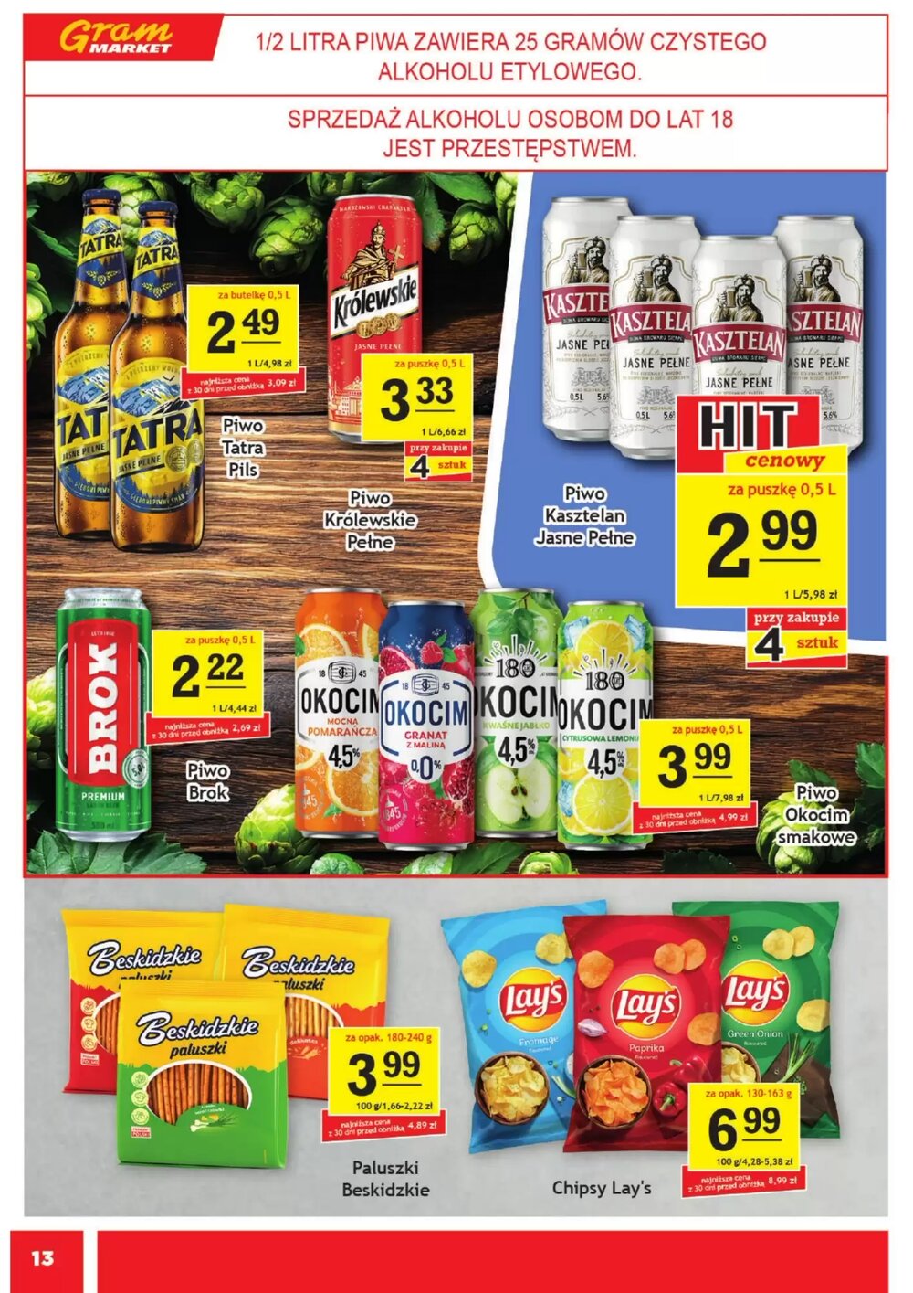 Gazetka promocyjna Gram Market  ważna od 18.02.2026 - Strona 13.