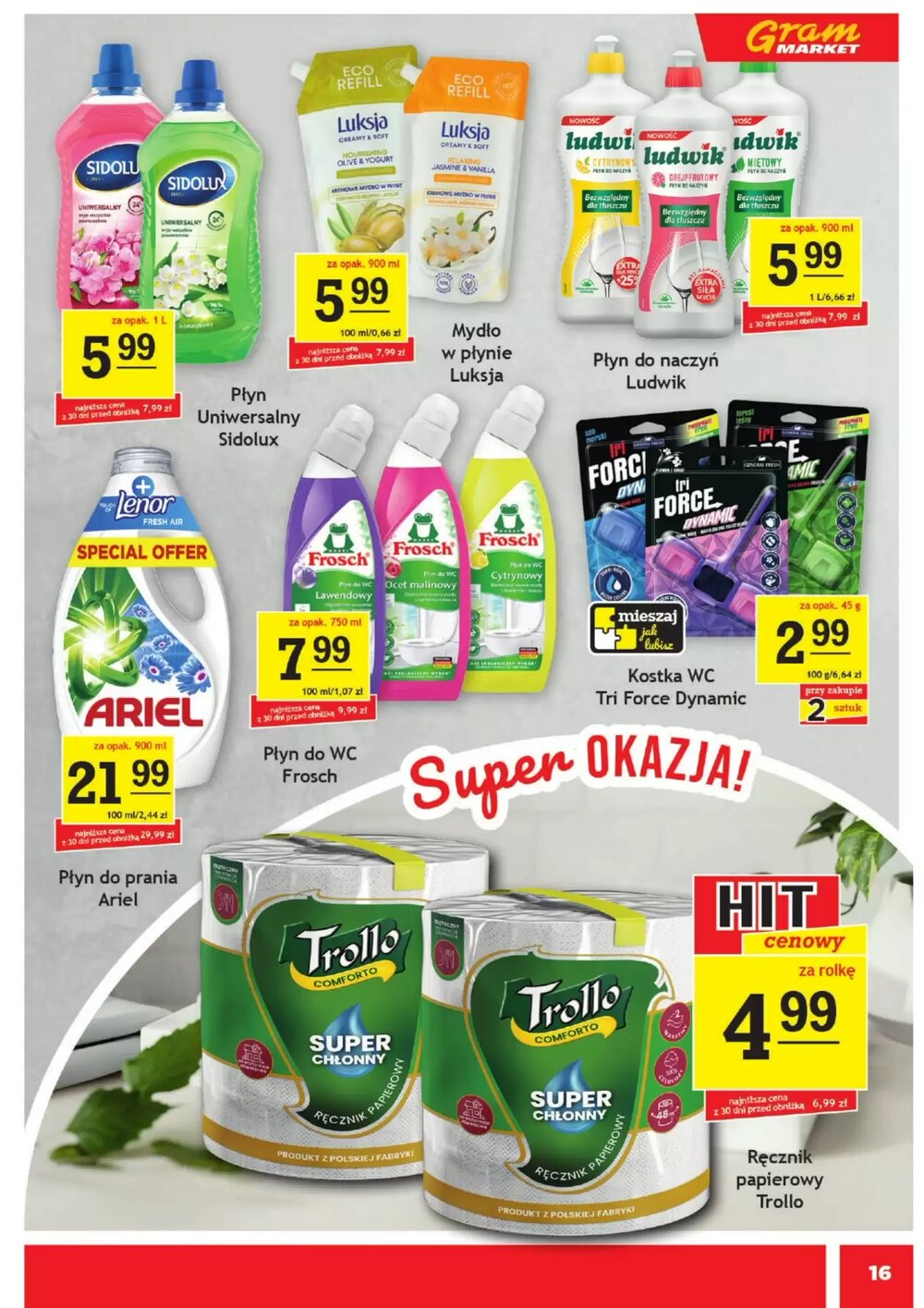 Gazetka promocyjna Gram Market  ważna od 18.02.2026 - Strona 16.