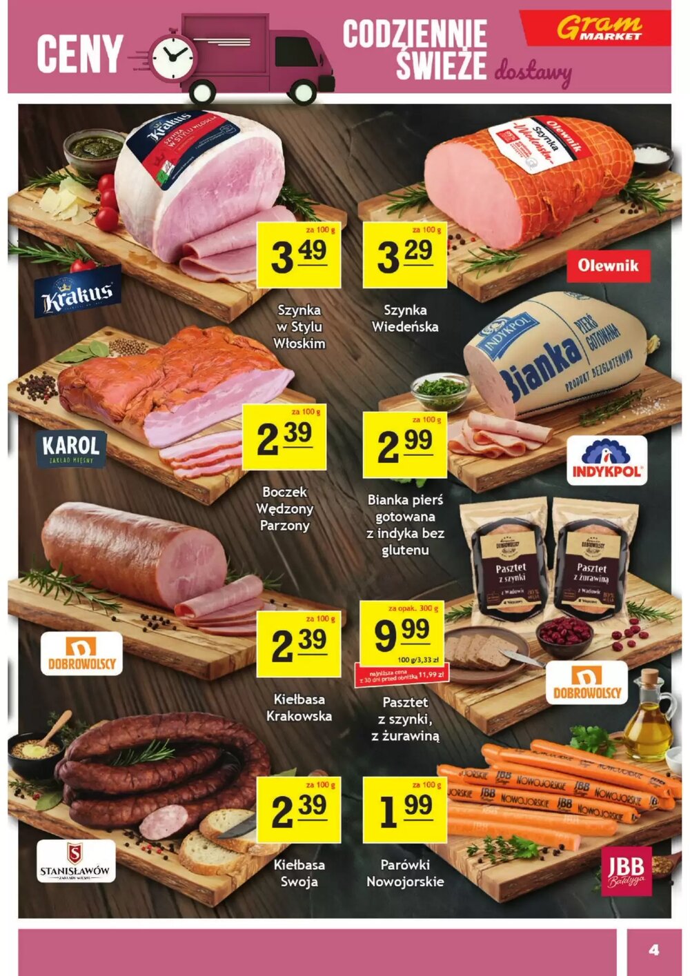 Gazetka promocyjna Gram Market  ważna od 18.02.2026 - Strona 4.