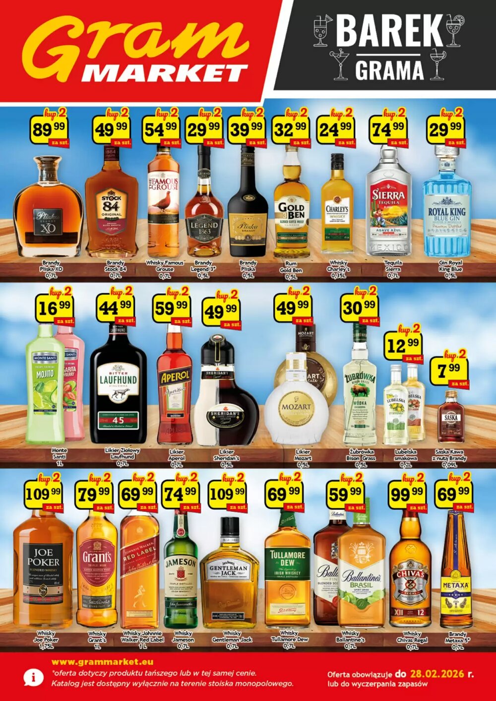 Gazetka promocyjna Gram Market  ważna od 18.02.2026 - Strona 1.