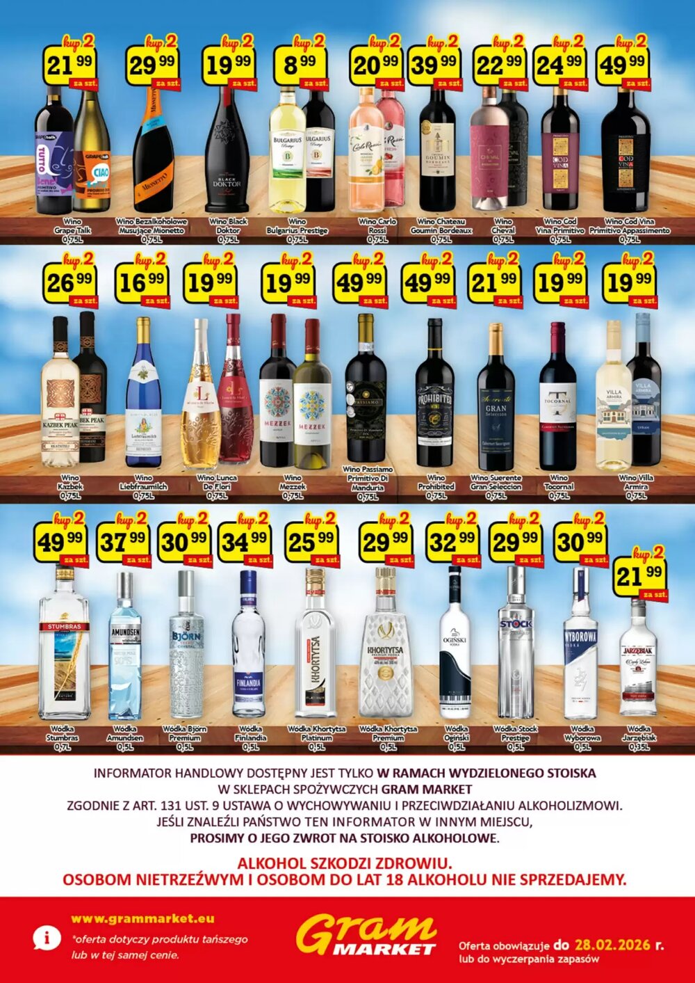Gazetka promocyjna Gram Market  ważna od 18.02.2026 - Strona 3.