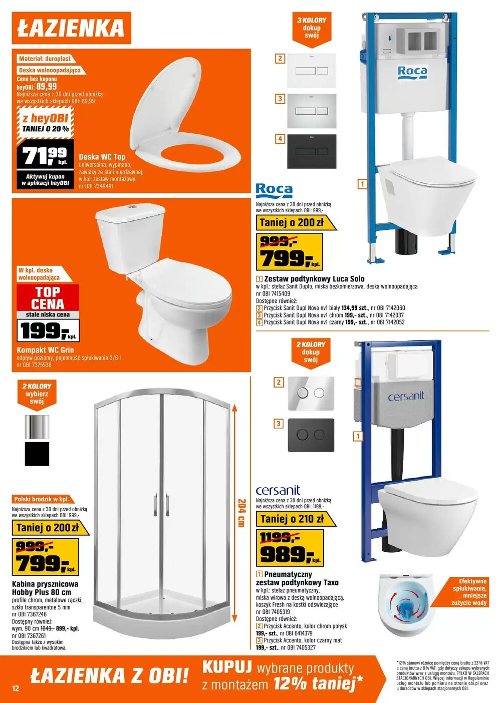 Gazetka promocyjna OBI  ważna od 18.02.2026 - Strona 12.