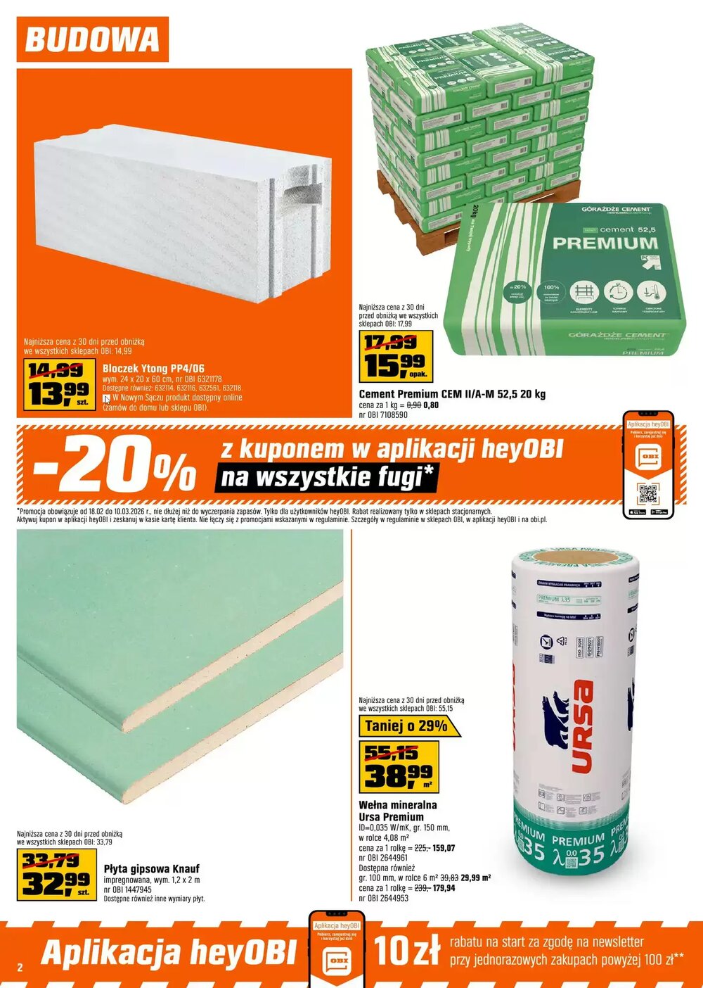 Gazetka promocyjna OBI  ważna od 18.02.2026 - Strona 2.