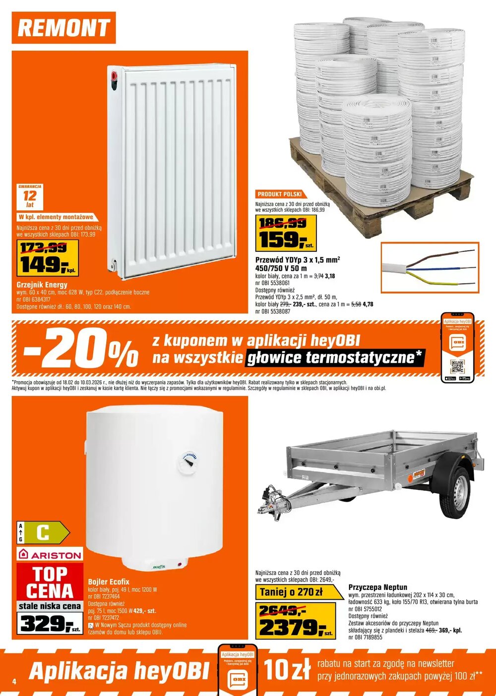 Gazetka promocyjna OBI  ważna od 18.02.2026 - Strona 4.