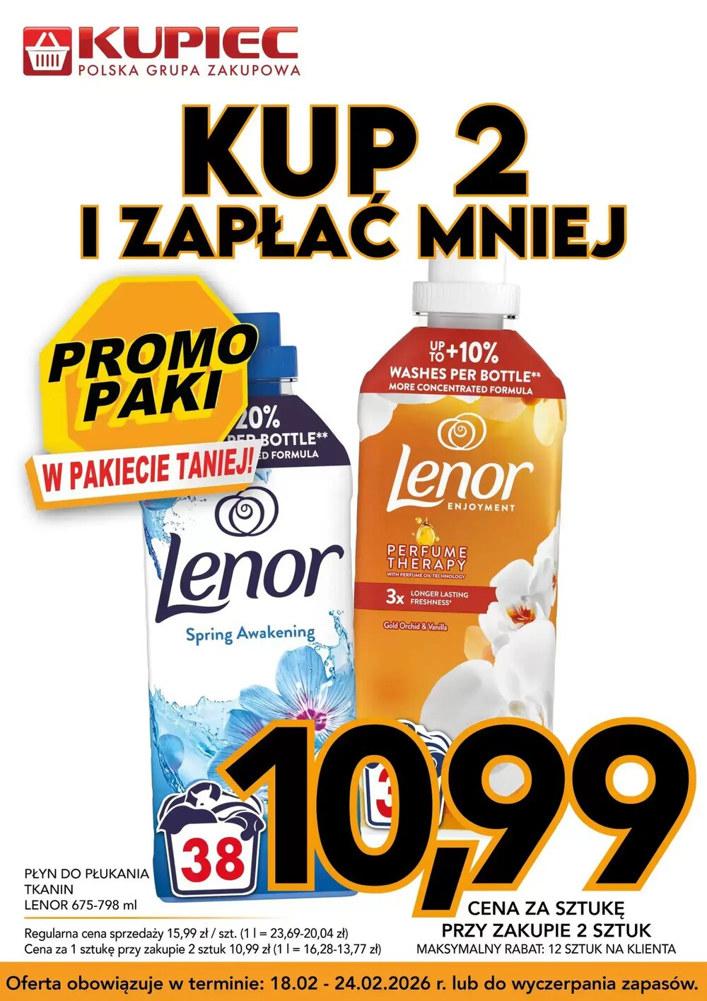 Gazetka promocyjna Kupiec  ważna od 18.02.2026 - Strona 7.