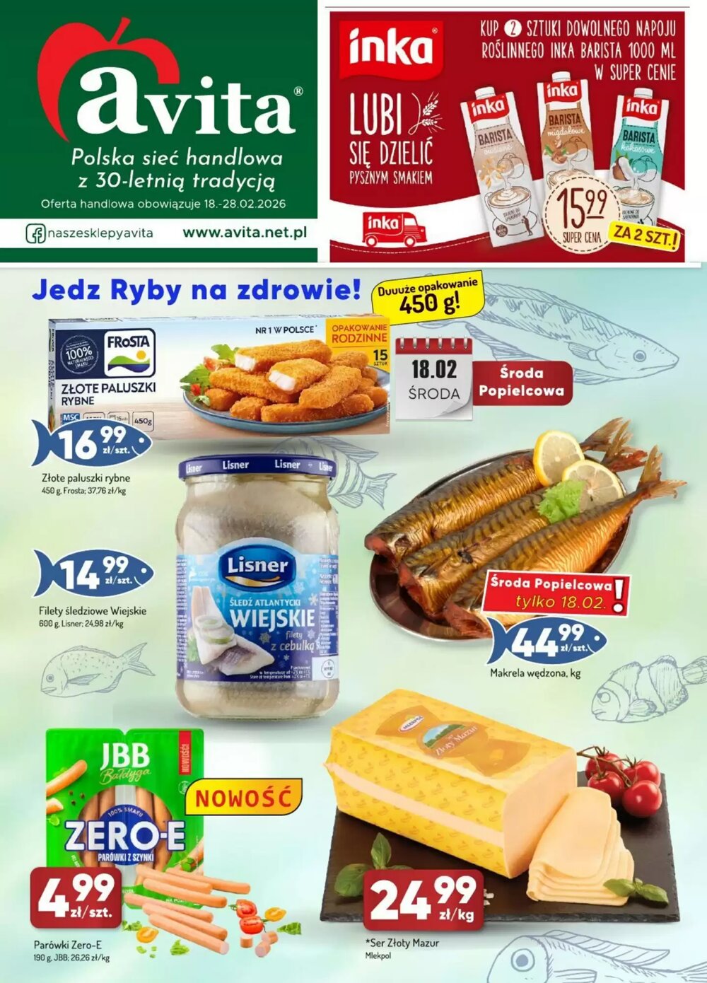 Gazetka promocyjna Avita  ważna od 18.02.2026 - Strona 1.