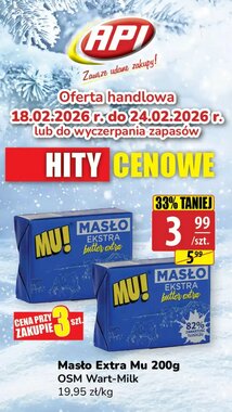 Gazetka promocyjna API MARKET  ważna od 18.02.2026