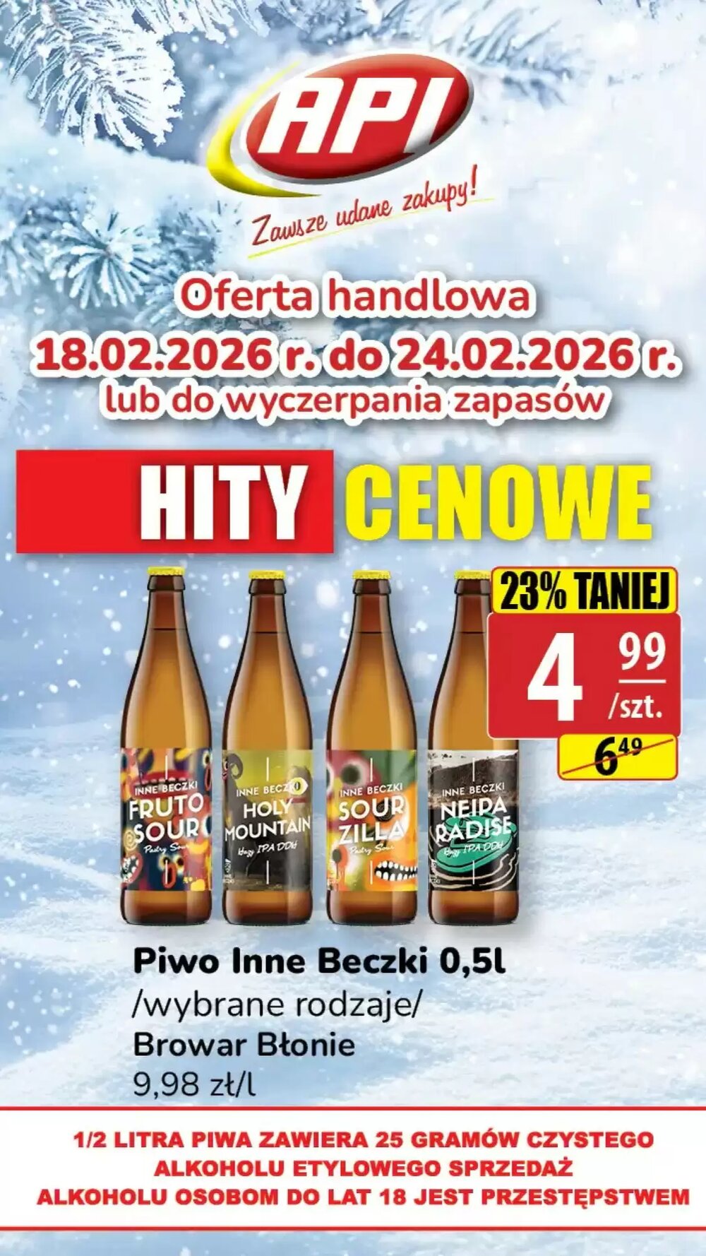 Gazetka promocyjna API MARKET  ważna od 18.02.2026 - Strona 4.