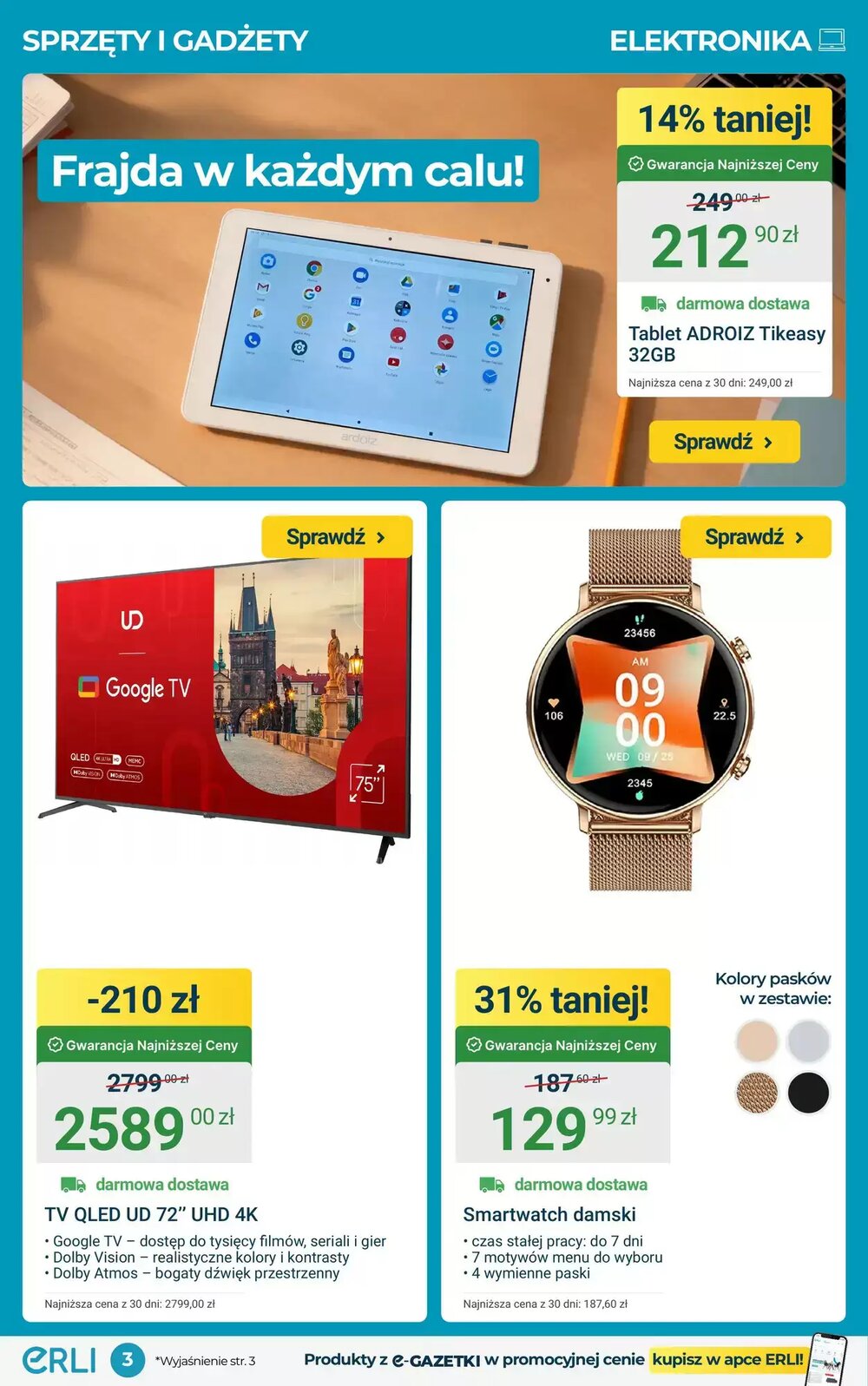 Gazetka promocyjna ERLI  ważna od 18.02.2026 - Strona 3.