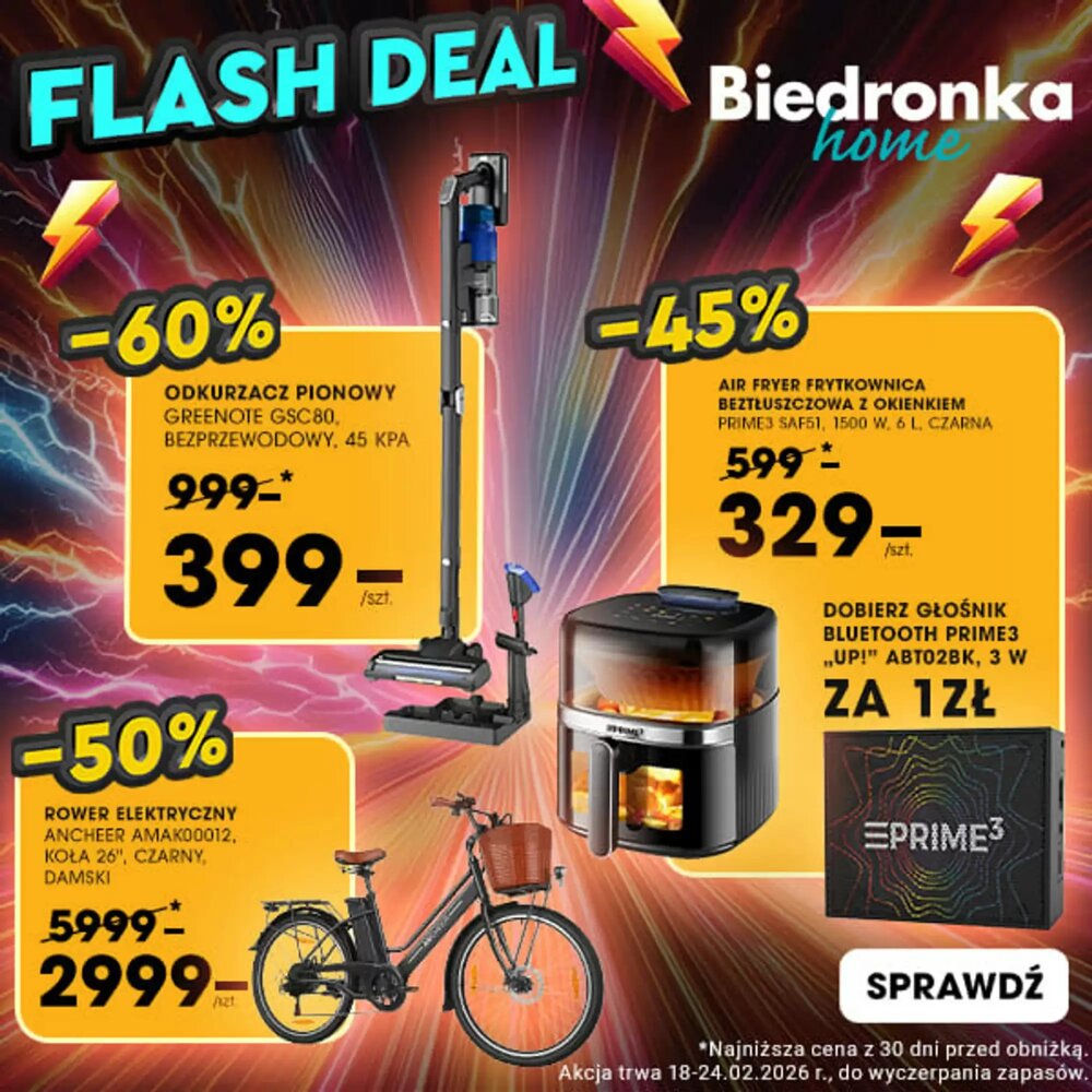 Gazetka promocyjna Biedronka  ważna od 18.02.2026 - Strona 1.