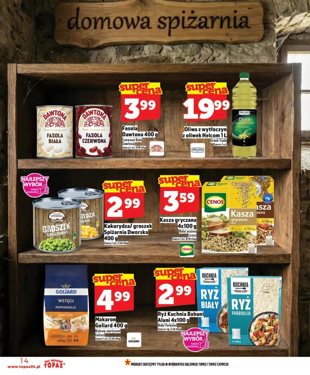 Gazetka promocyjna Topaz  ważna od 19.02.2026 - Strona 14.