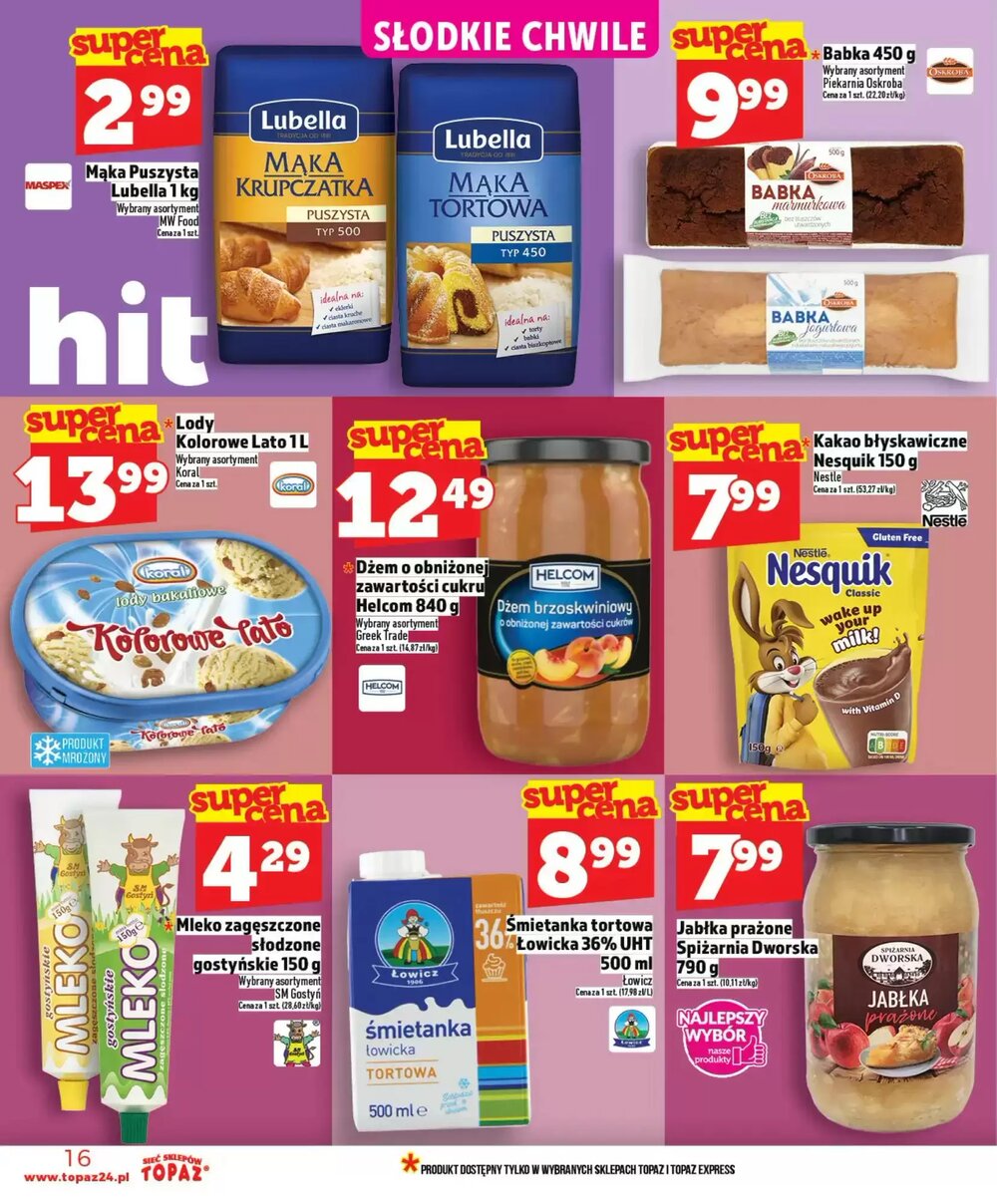 Gazetka promocyjna Topaz  ważna od 19.02.2026 - Strona 16.