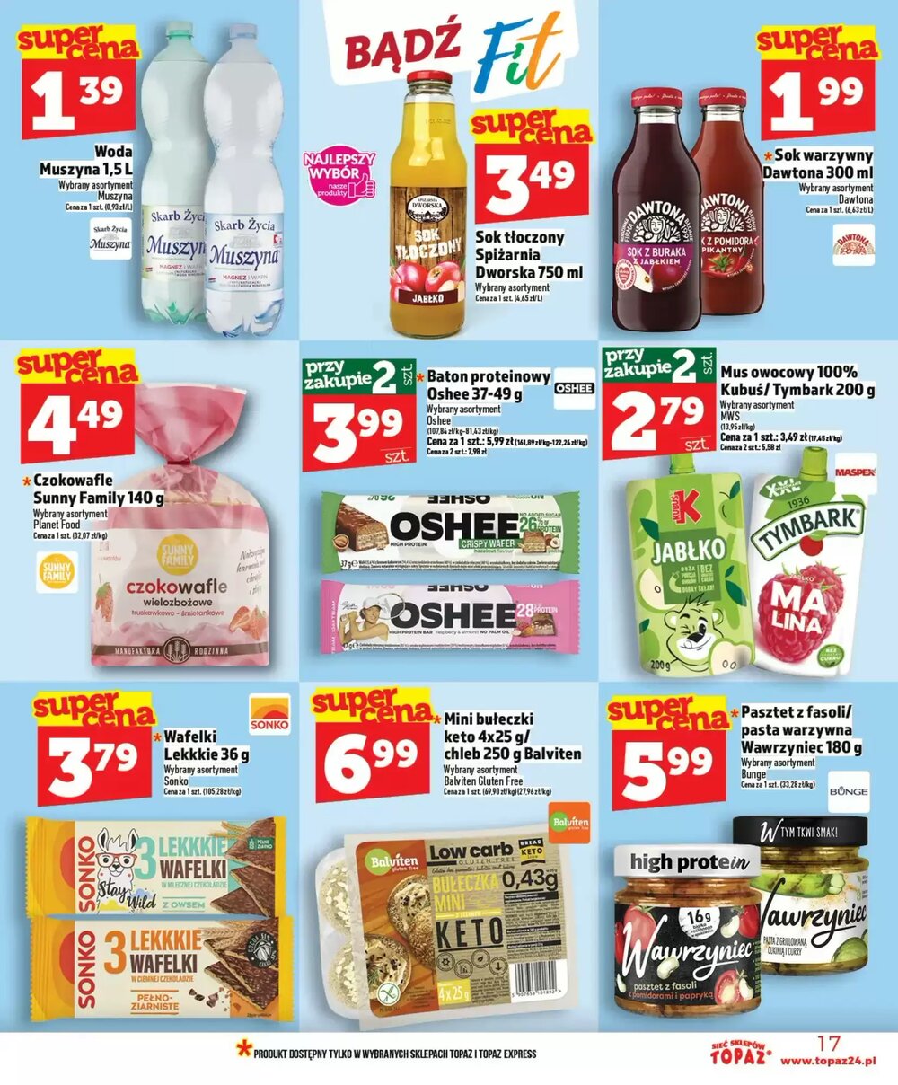 Gazetka promocyjna Topaz  ważna od 19.02.2026 - Strona 17.