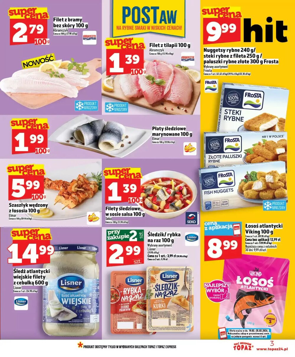 Gazetka promocyjna Topaz  ważna od 19.02.2026 - Strona 3.