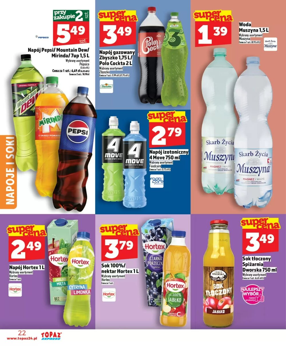 Gazetka promocyjna Topaz Express  ważna od 19.02.2026 - Strona 22.