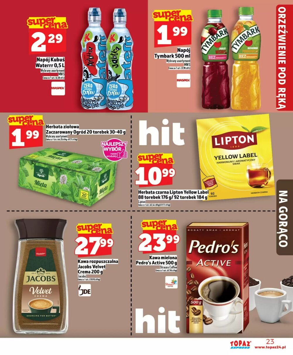 Gazetka promocyjna Topaz Express  ważna od 19.02.2026 - Strona 23.