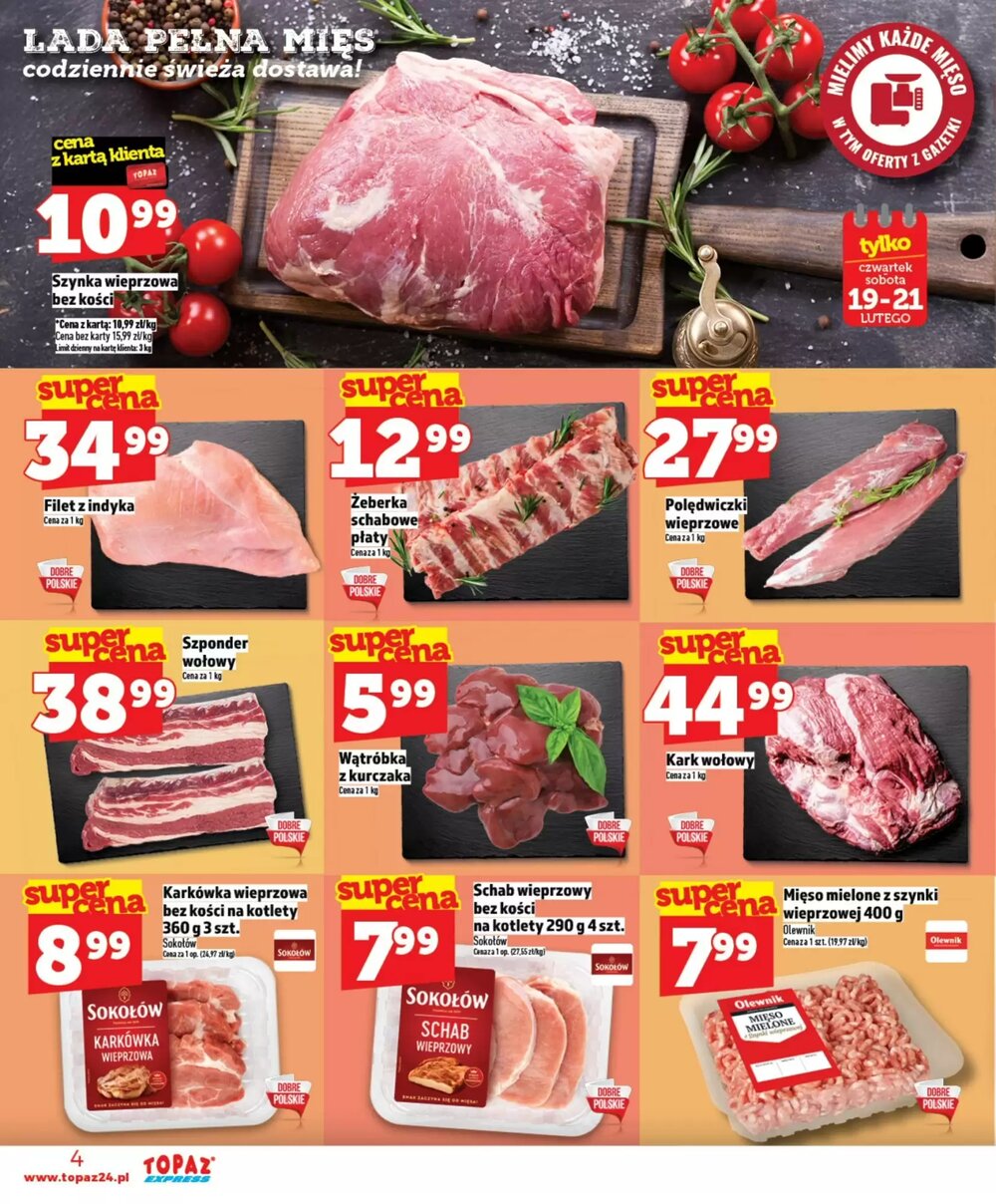 Gazetka promocyjna Topaz Express  ważna od 19.02.2026 - Strona 4.