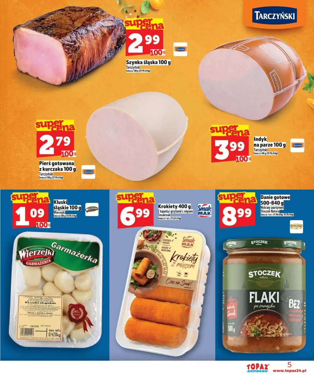 Gazetka promocyjna Topaz Express  ważna od 19.02.2026 - Strona 5.
