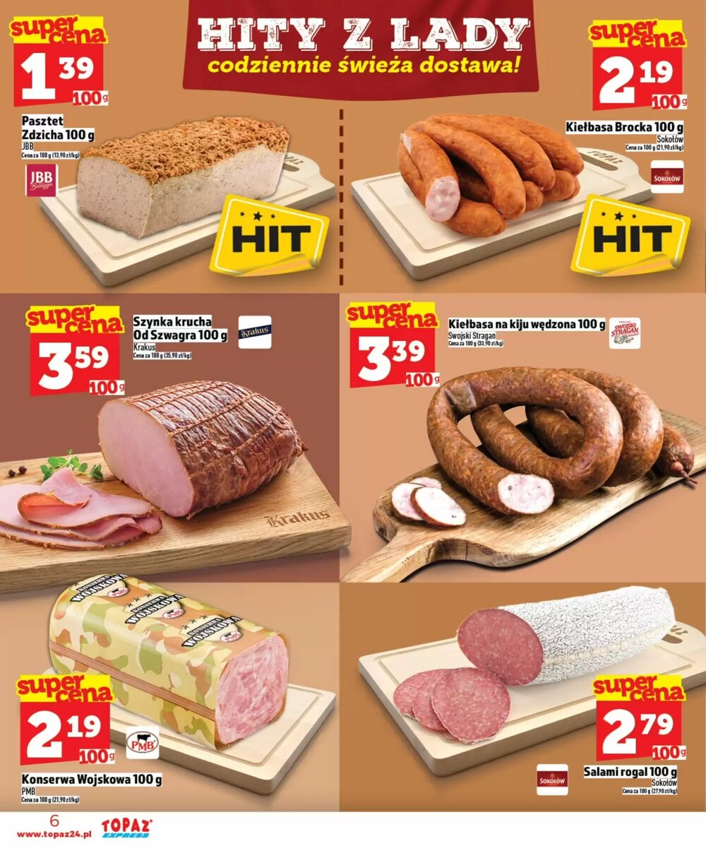 Gazetka promocyjna Topaz Express  ważna od 19.02.2026 - Strona 6.