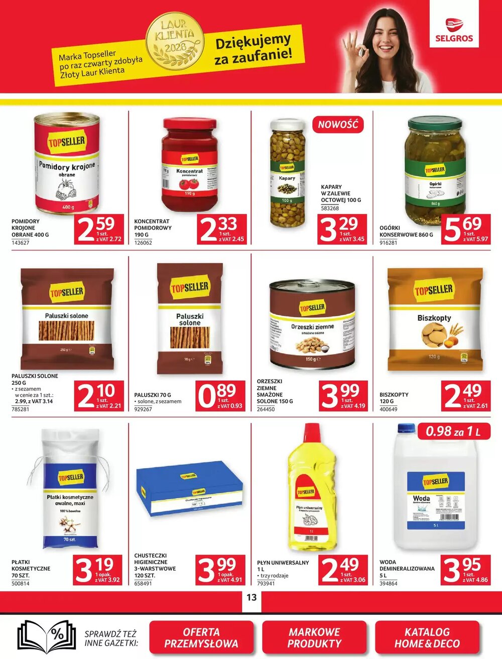 Gazetka promocyjna Selgros  ważna od 19.02.2026 - Strona 13.