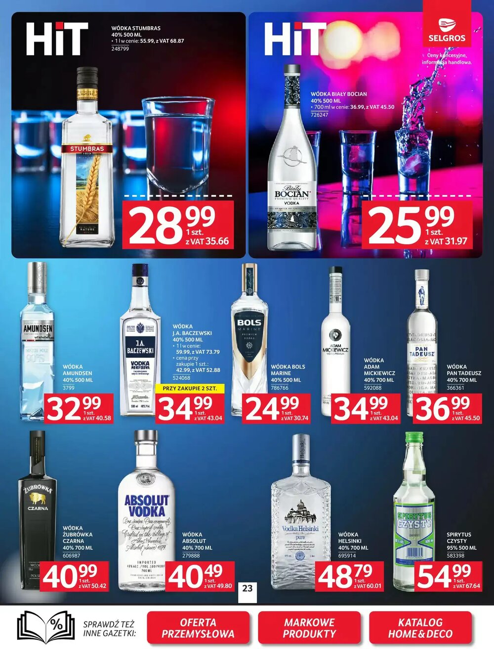 Gazetka promocyjna Selgros  ważna od 19.02.2026 - Strona 23.