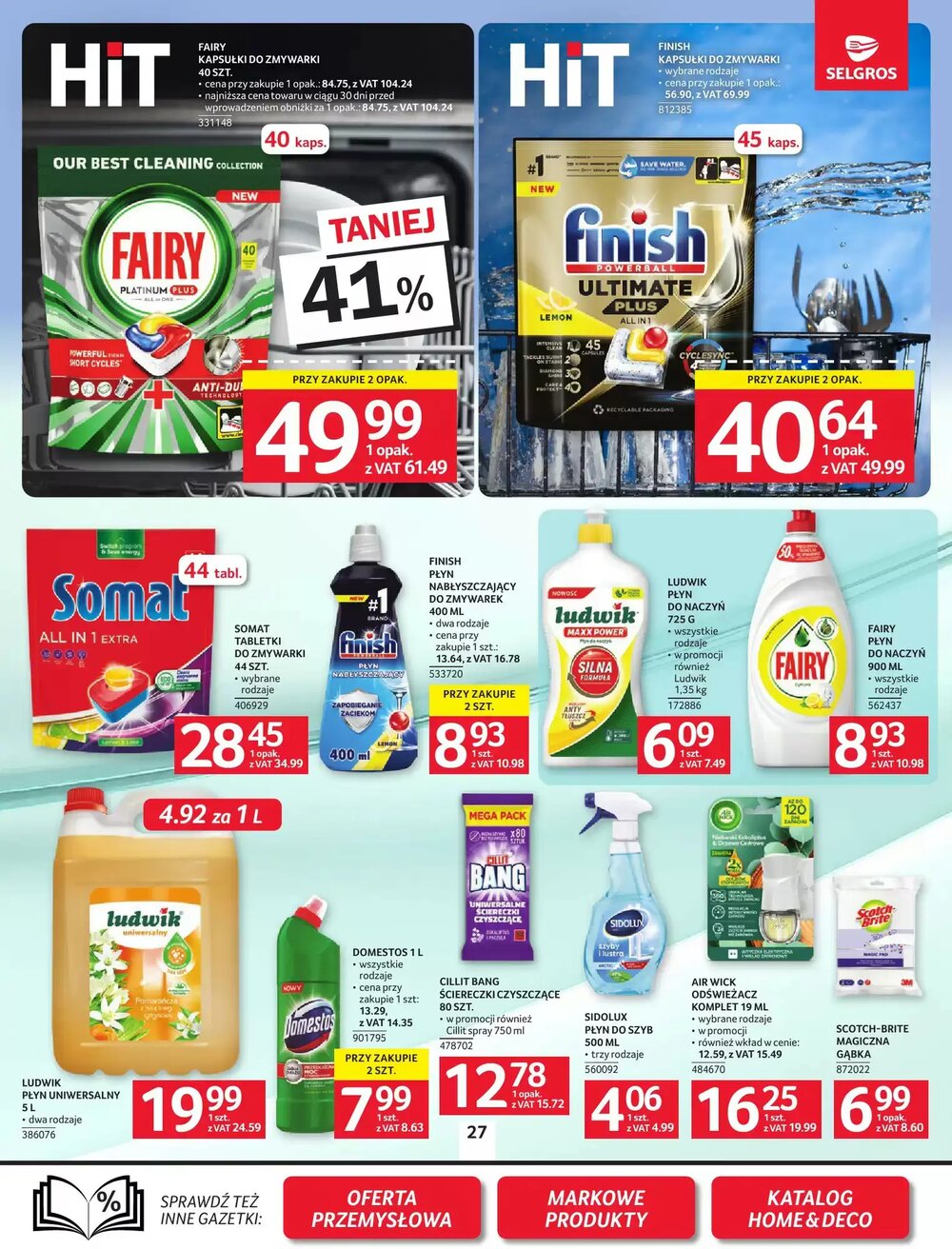 Gazetka promocyjna Selgros  ważna od 19.02.2026 - Strona 27.