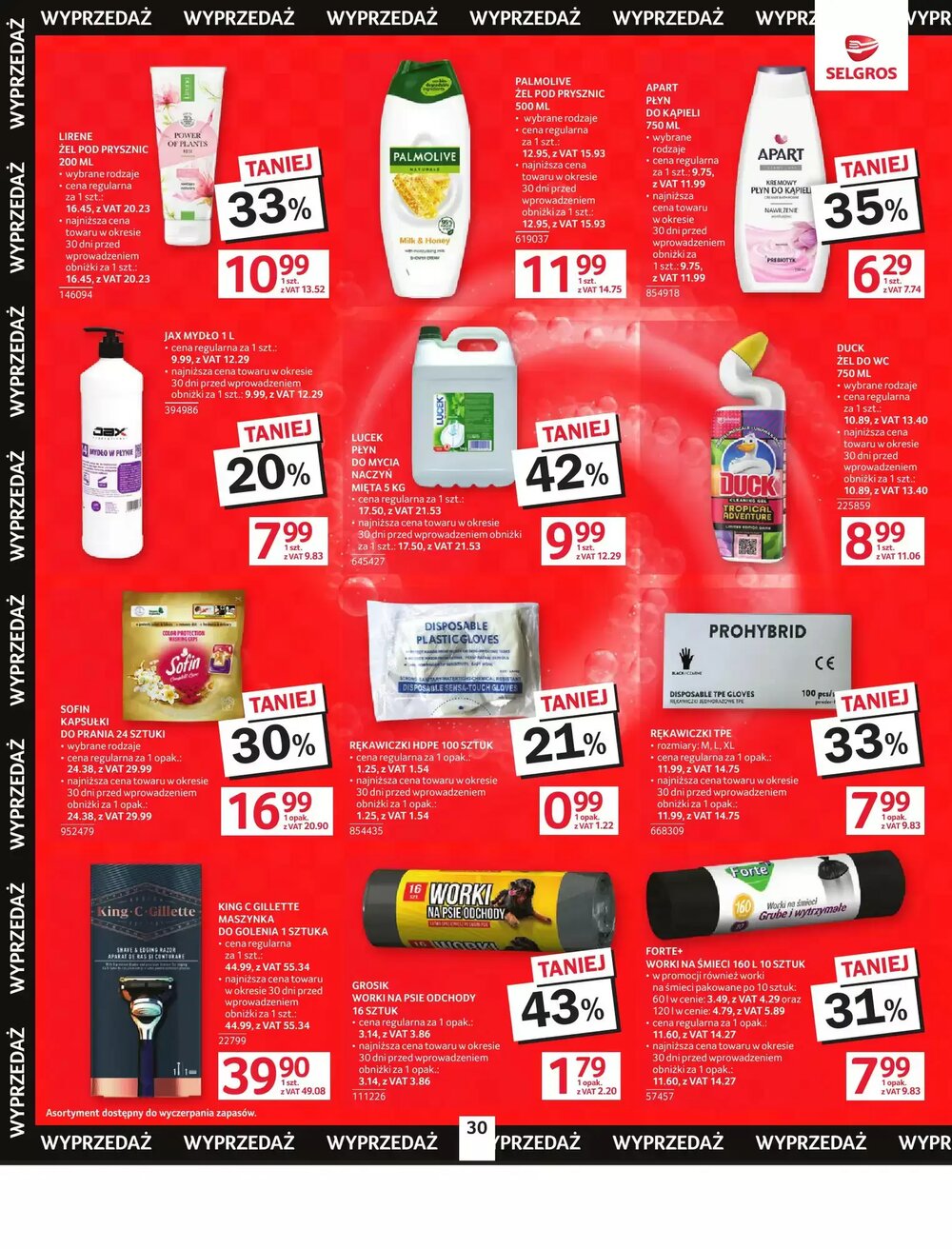 Gazetka promocyjna Selgros  ważna od 19.02.2026 - Strona 30.