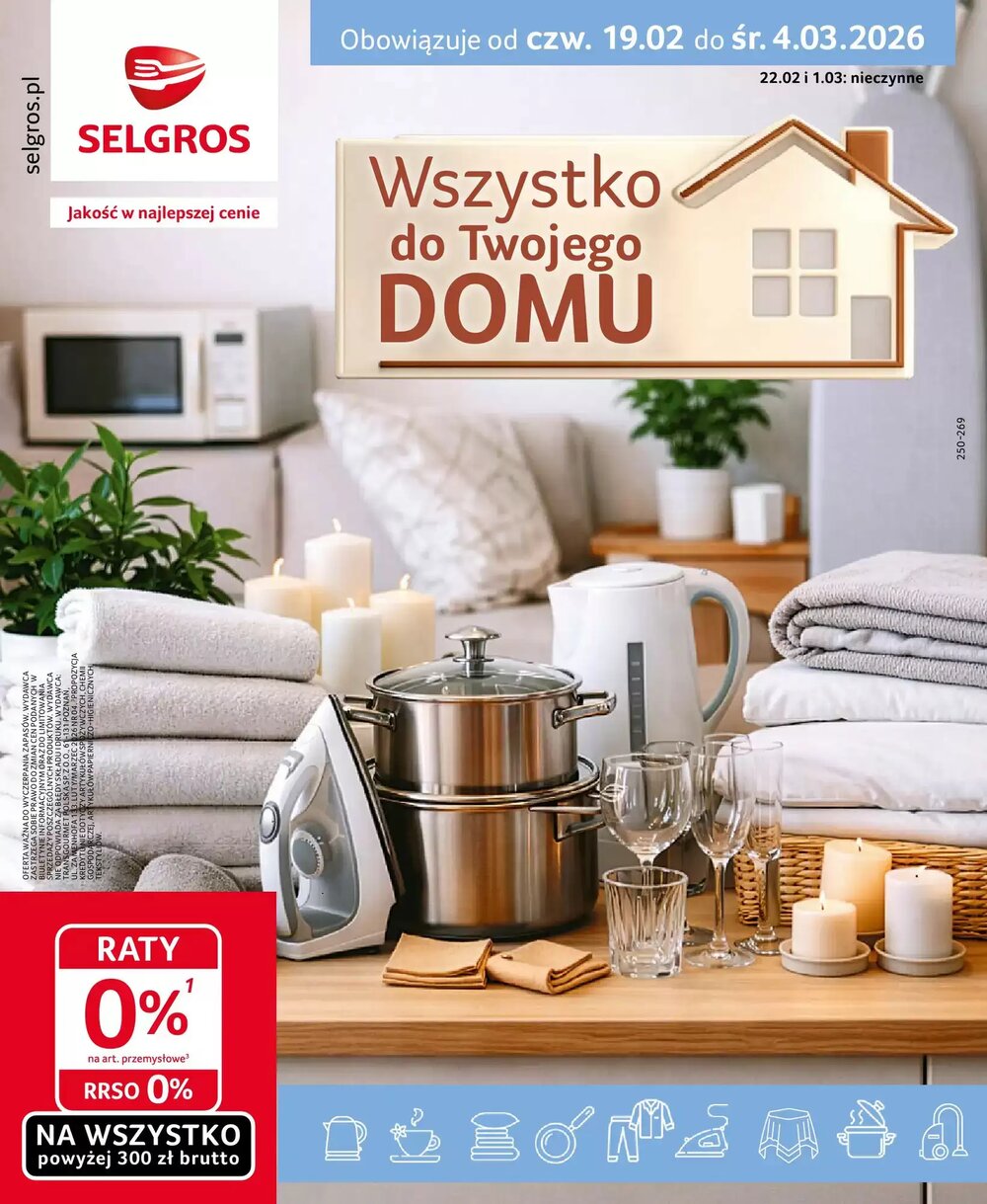 Gazetka promocyjna Selgros  ważna od 19.02.2026 - Strona 1.