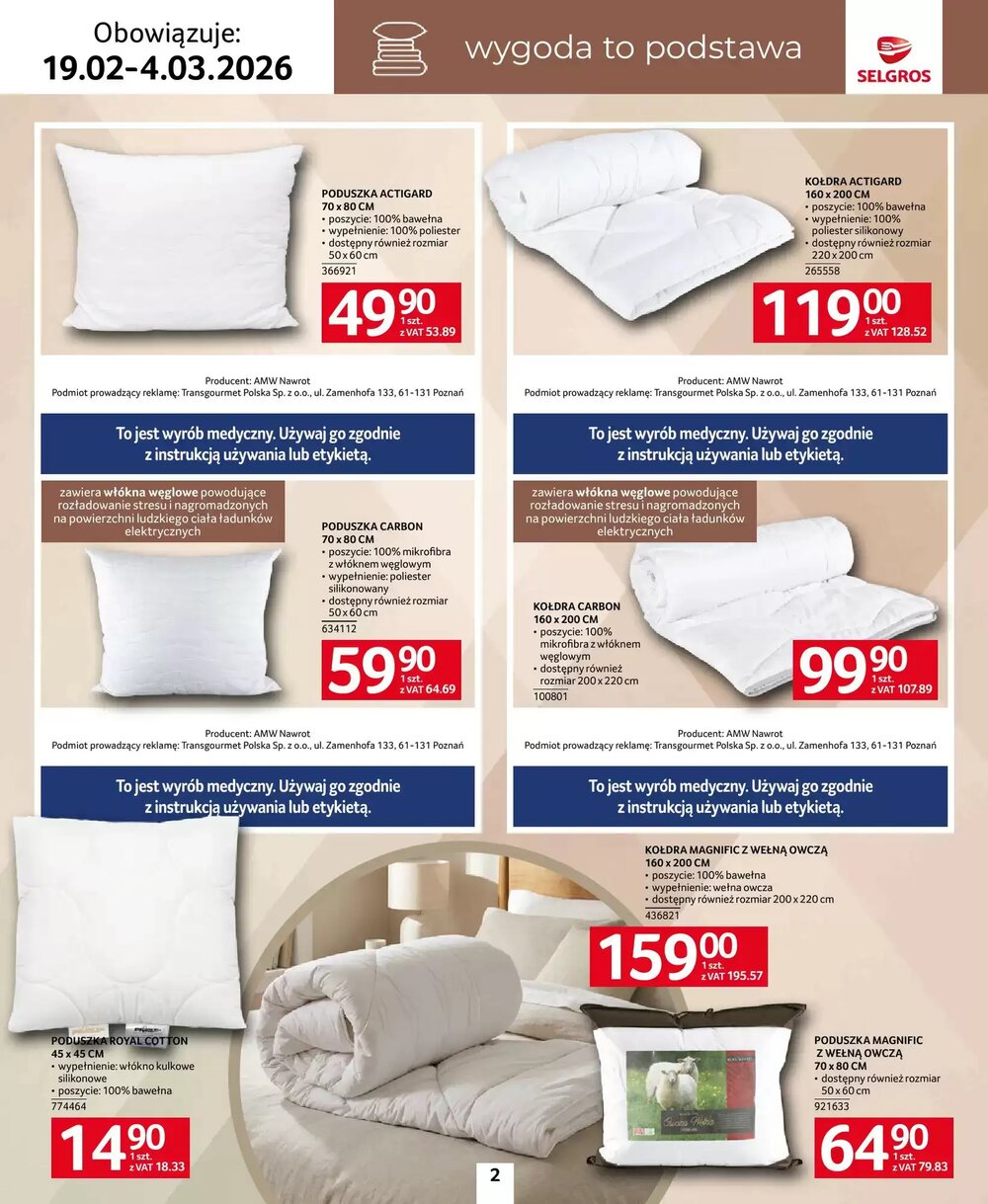 Gazetka promocyjna Selgros  ważna od 19.02.2026 - Strona 2.