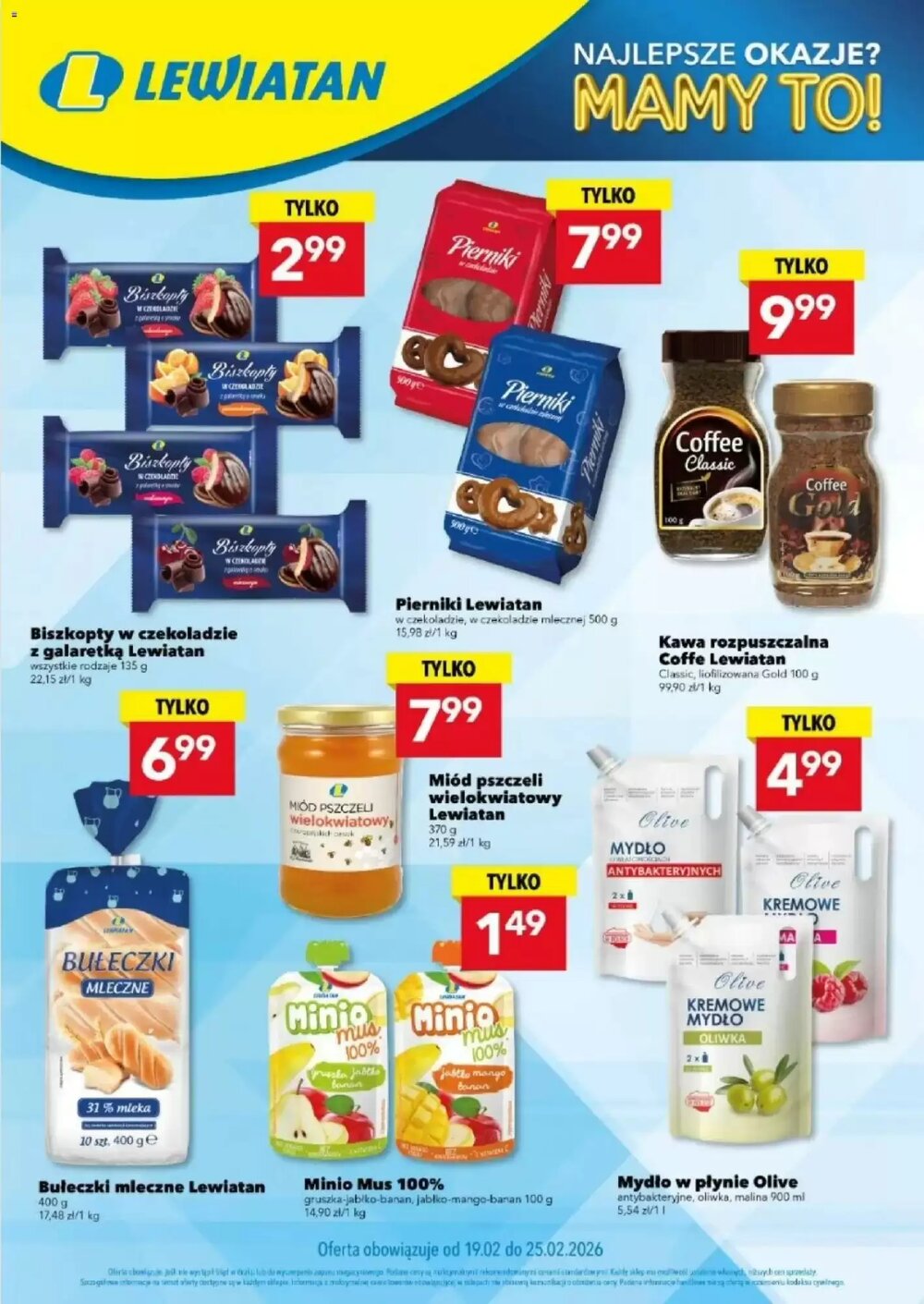 Gazetka promocyjna Lewiatan  ważna od 19.02.2026 - Strona 1.