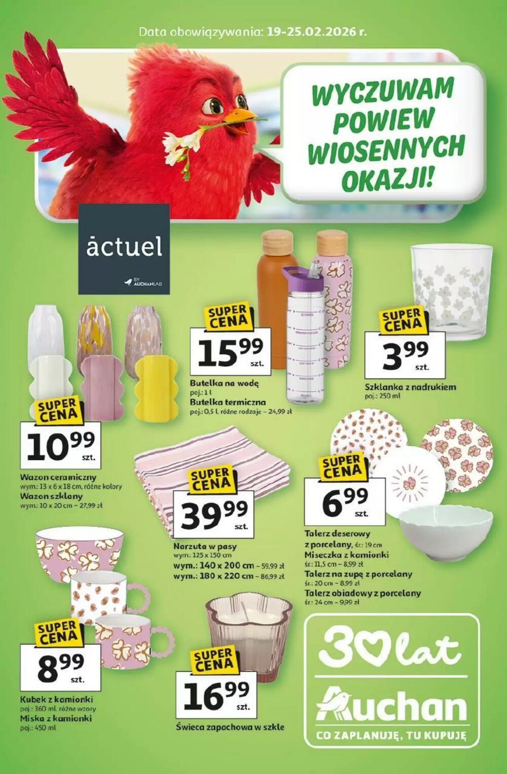 Gazetka promocyjna Auchan  ważna od 19.02.2026 - Strona 1.