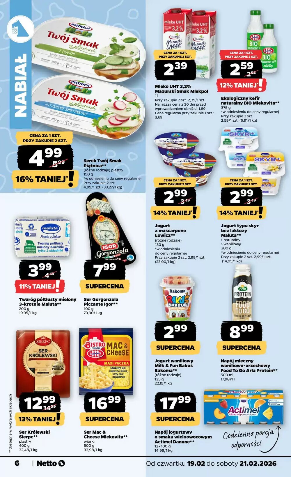 Gazetka promocyjna Netto  ważna od 19.02.2026 - Strona 6.