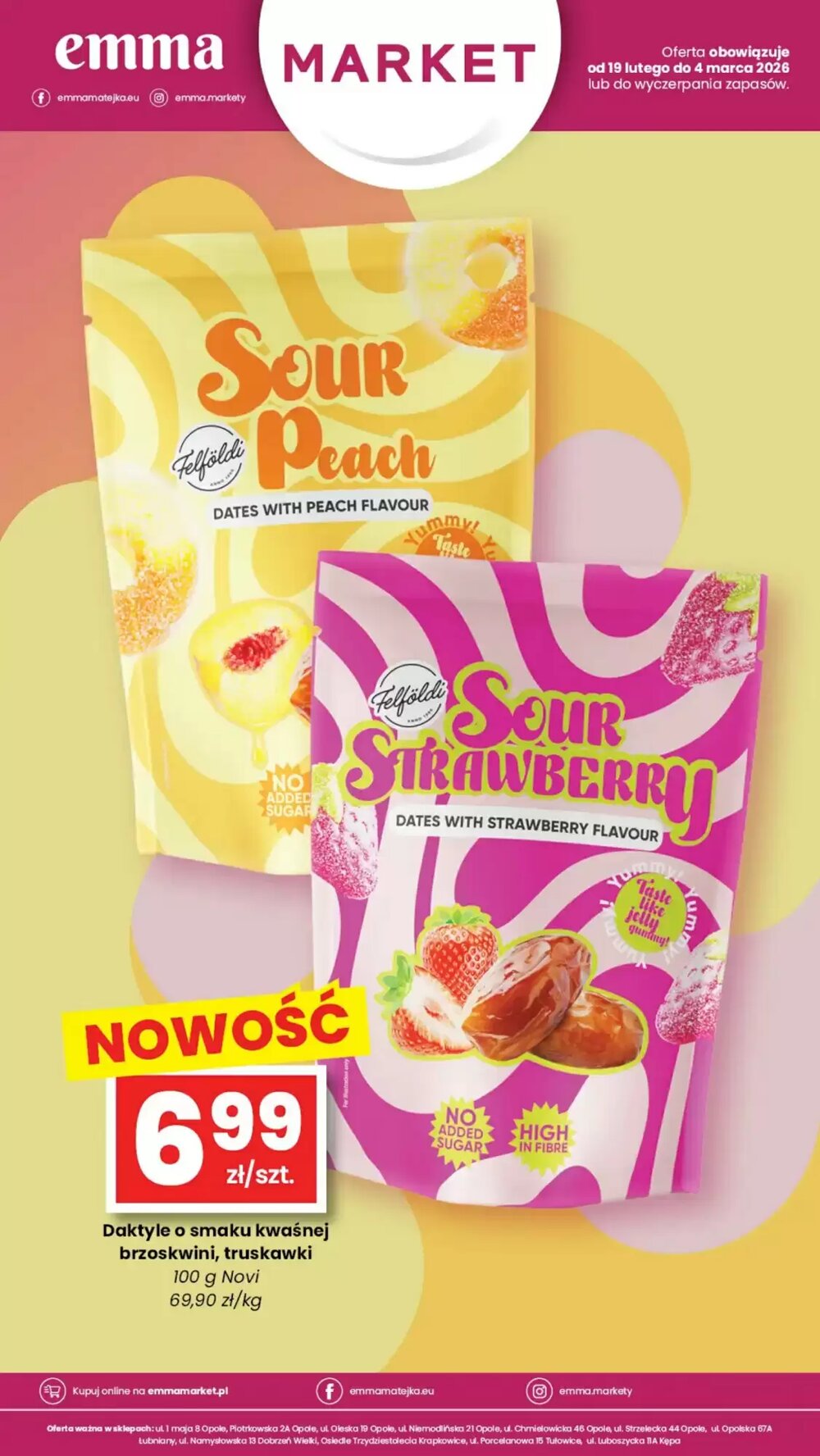 Gazetka promocyjna EMMA market  ważna od 19.02.2026 - Strona 1.