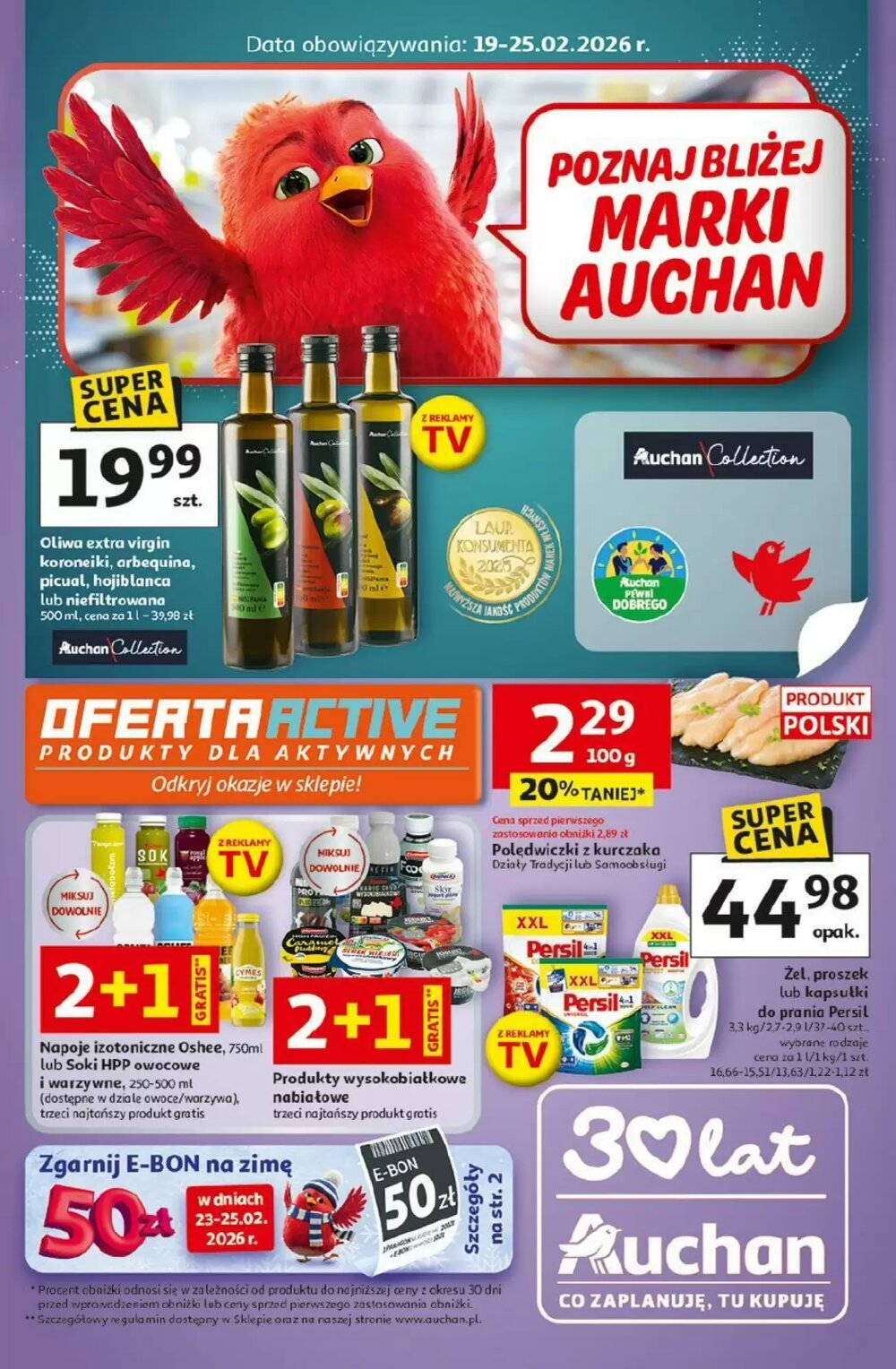 Gazetka promocyjna Auchan  ważna od 19.02.2026 - Strona 1.