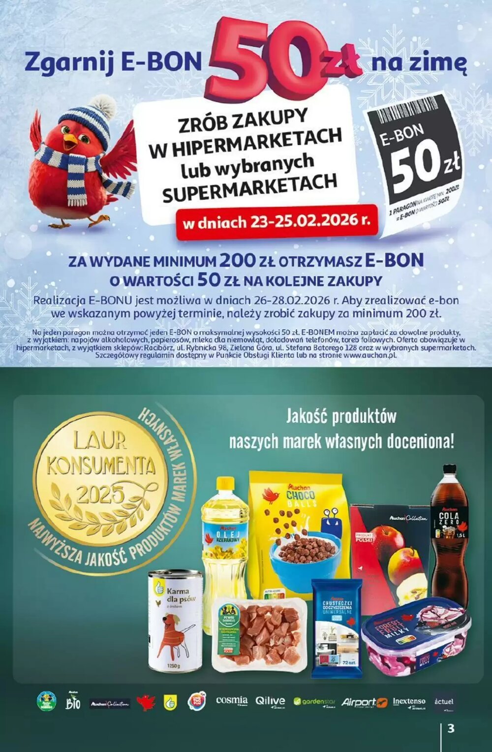 Gazetka promocyjna Auchan  ważna od 19.02.2026 - Strona 3.