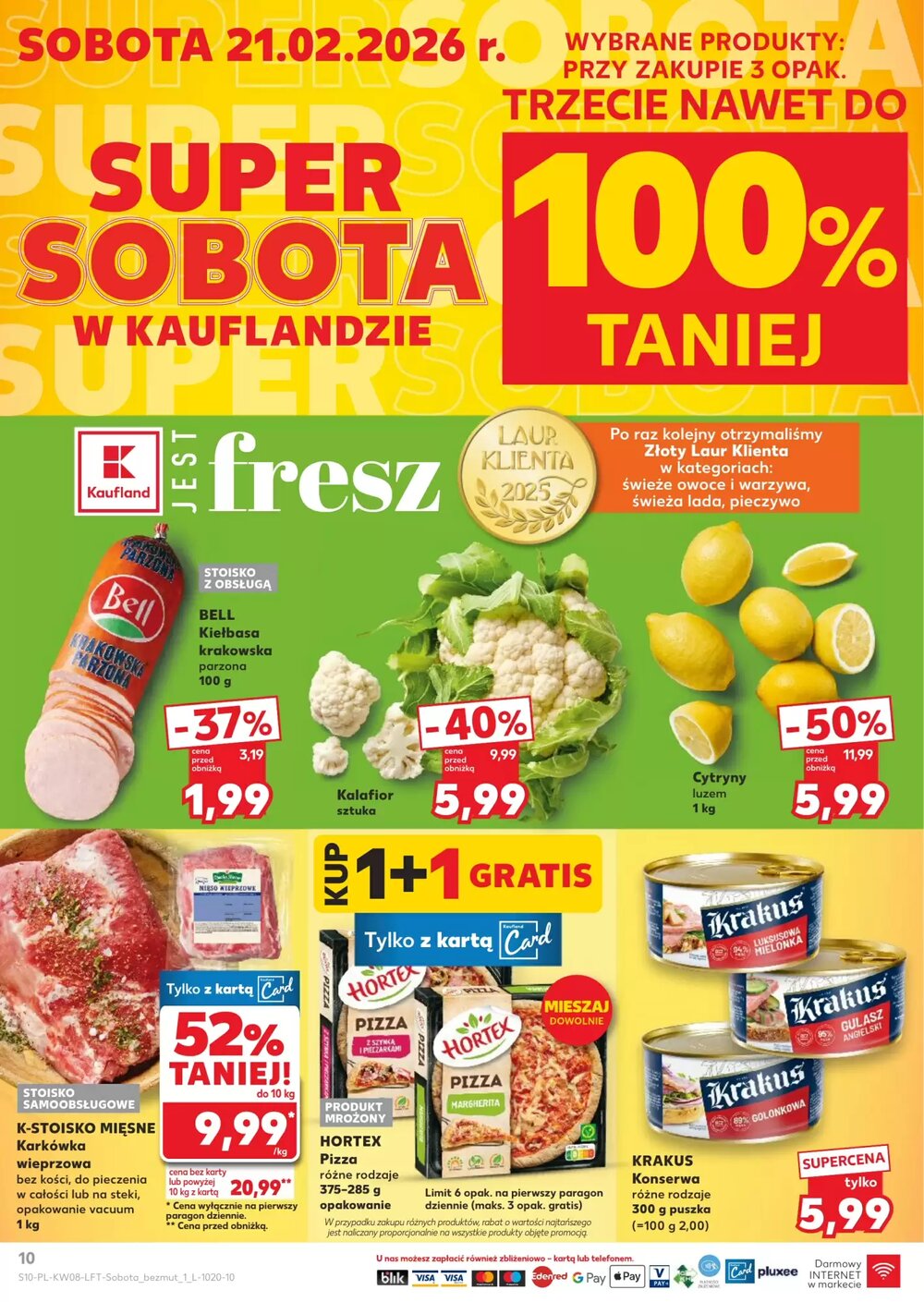 Gazetka promocyjna Kaufland  ważna od 19.02.2026 - Strona 10.