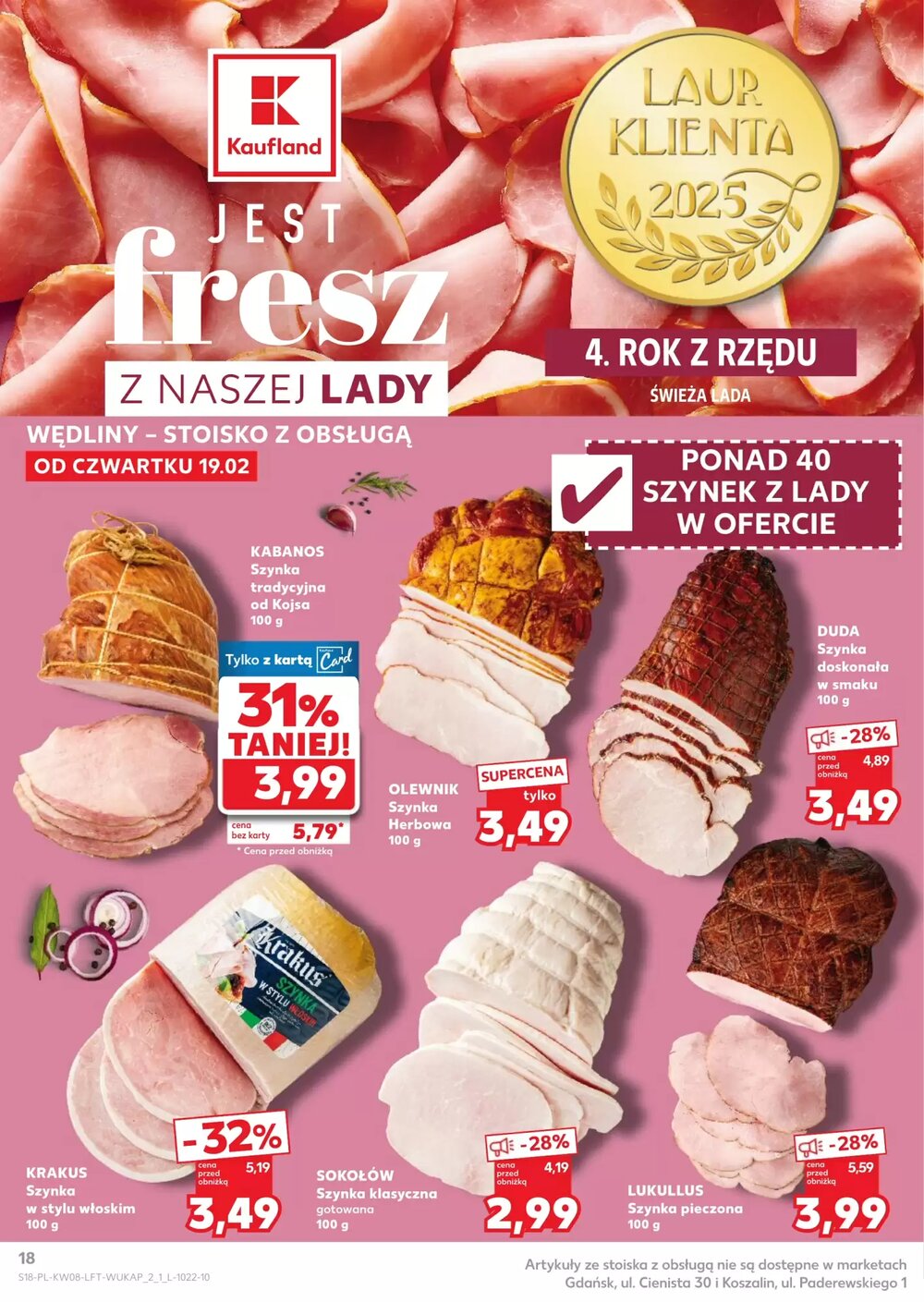 Gazetka promocyjna Kaufland  ważna od 19.02.2026 - Strona 18.