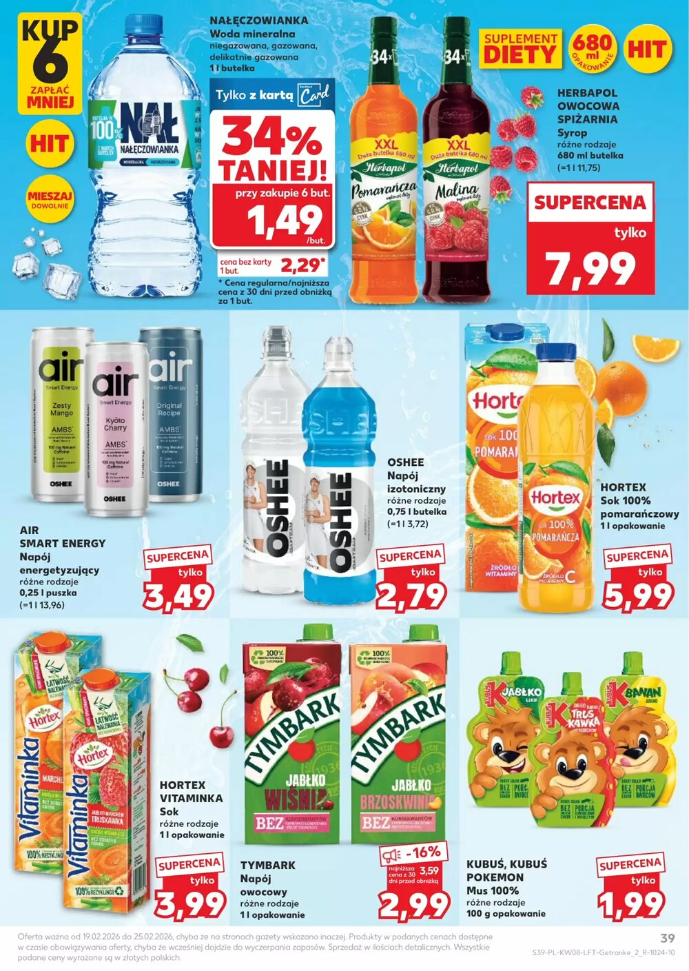 Gazetka promocyjna Kaufland  ważna od 19.02.2026 - Strona 39.