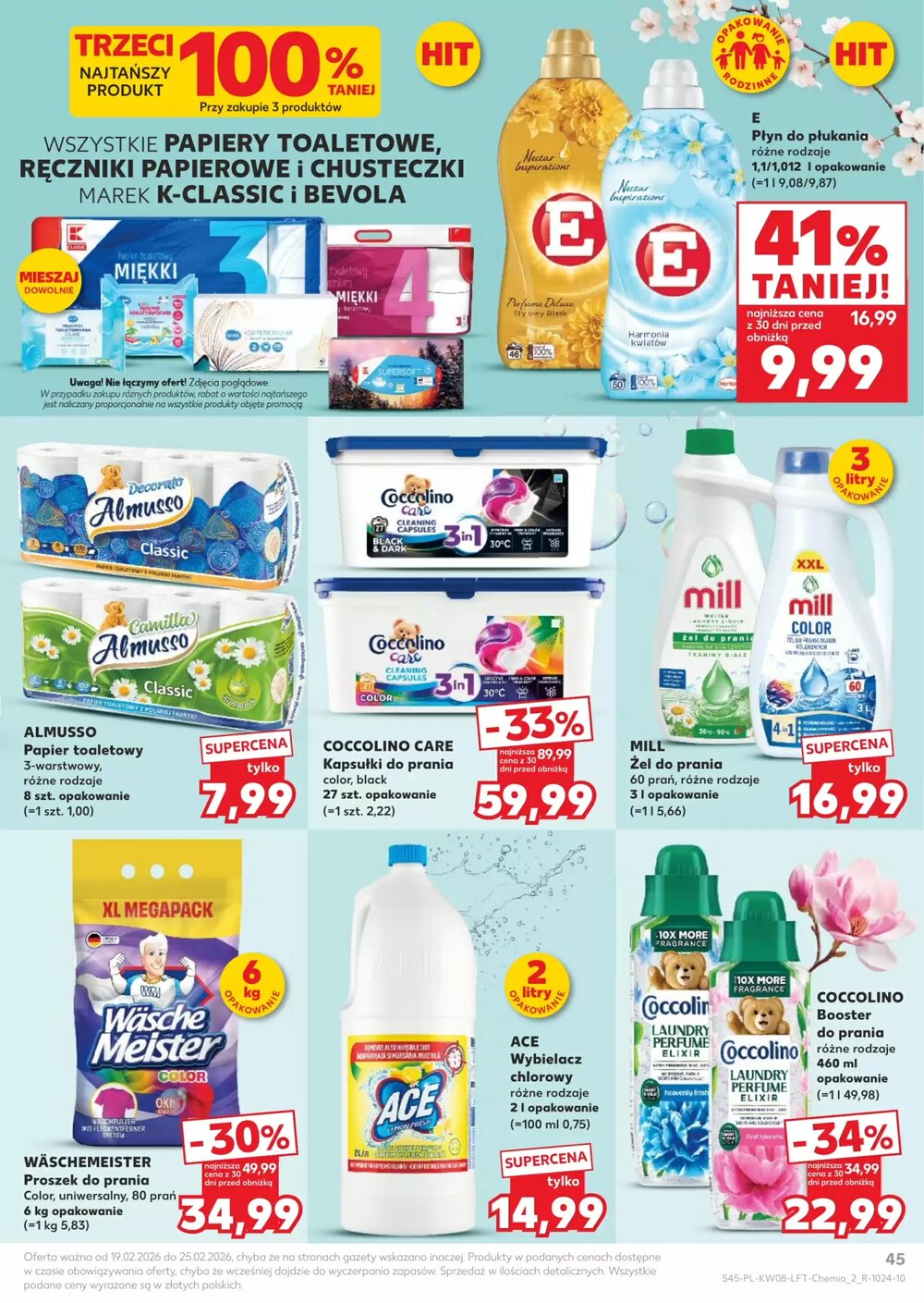 Gazetka promocyjna Kaufland  ważna od 19.02.2026 - Strona 45.