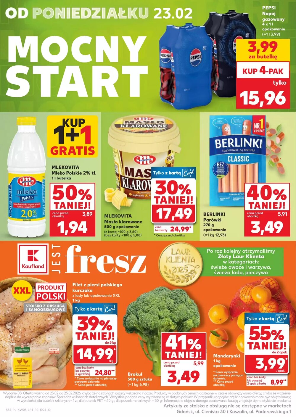Gazetka promocyjna Kaufland  ważna od 19.02.2026 - Strona 54.