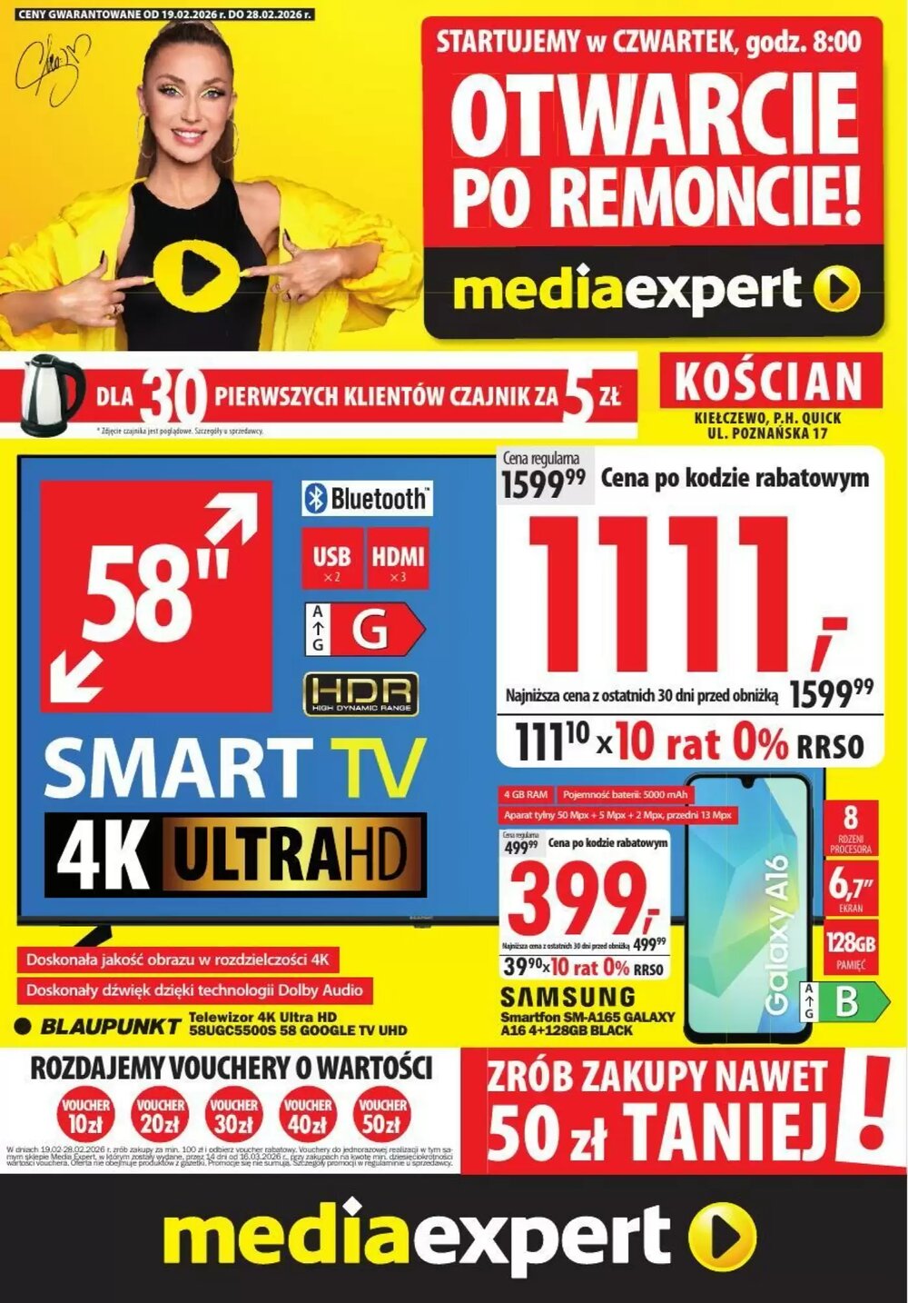 Gazetka promocyjna Media Expert  ważna od 19.02.2026 - Strona 1.