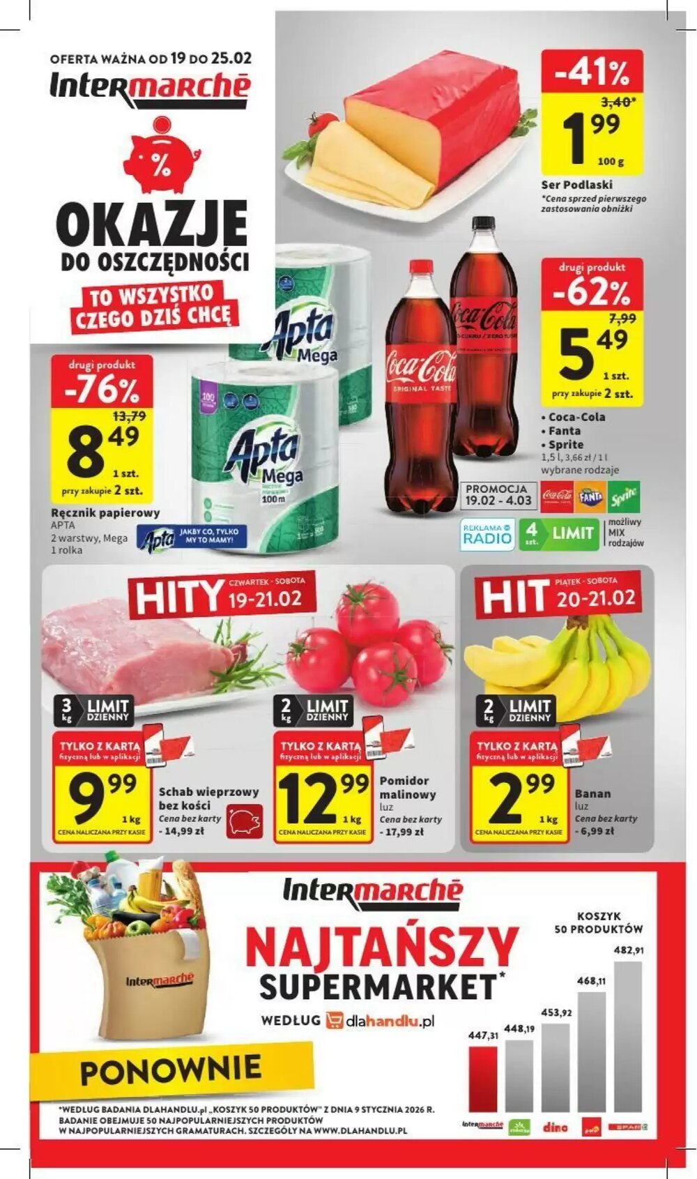 Gazetka promocyjna Intermarche  ważna od 19.02.2026 - Strona 1.