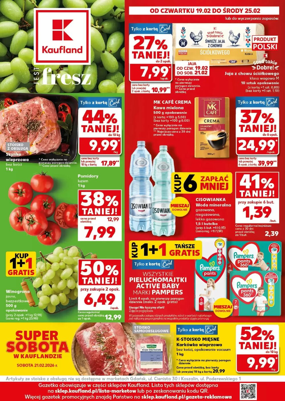 Gazetka promocyjna Kaufland  ważna od 19.02.2026 - Strona 1.