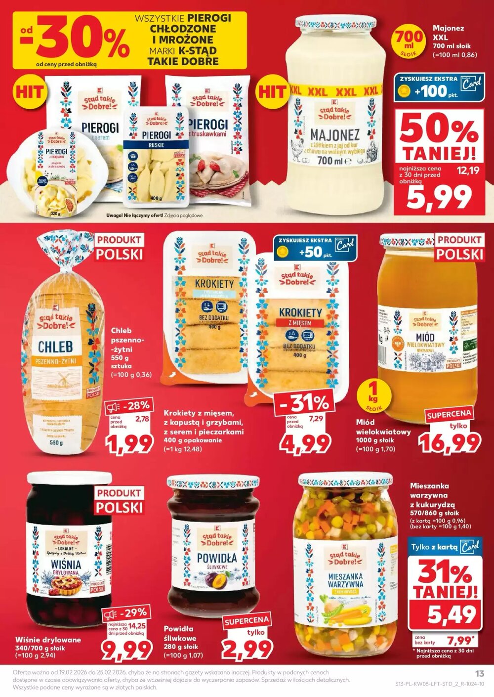 Gazetka promocyjna Kaufland  ważna od 19.02.2026 - Strona 13.