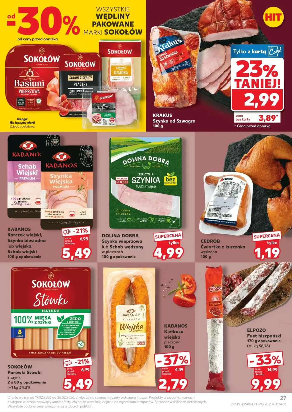 Gazetka promocyjna Kaufland  ważna od 19.02.2026 - Strona 27.