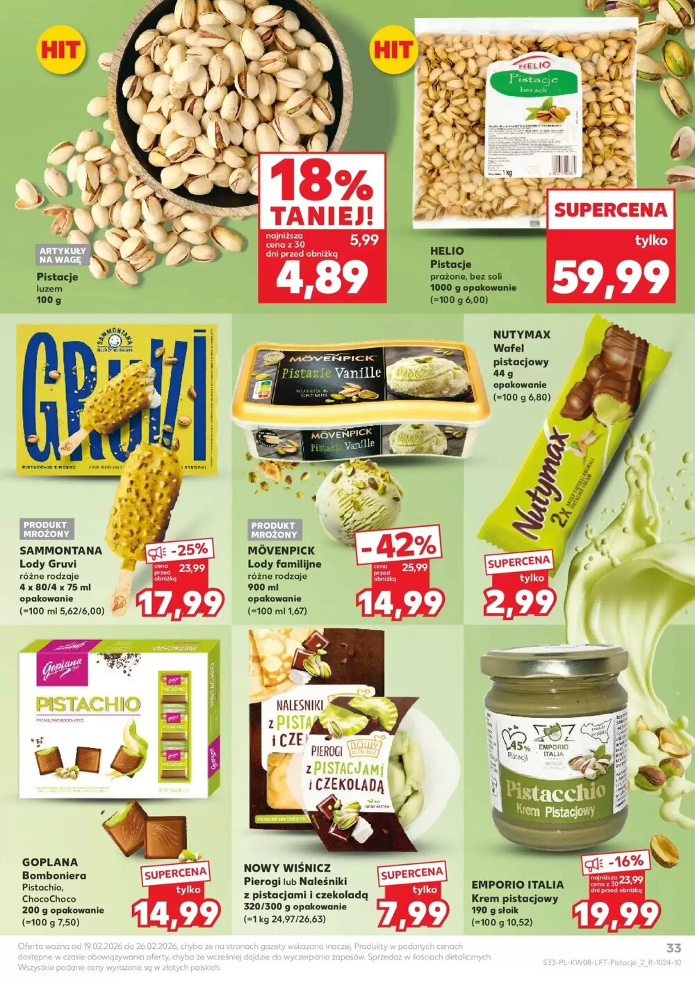 Gazetka promocyjna Kaufland  ważna od 19.02.2026 - Strona 33.