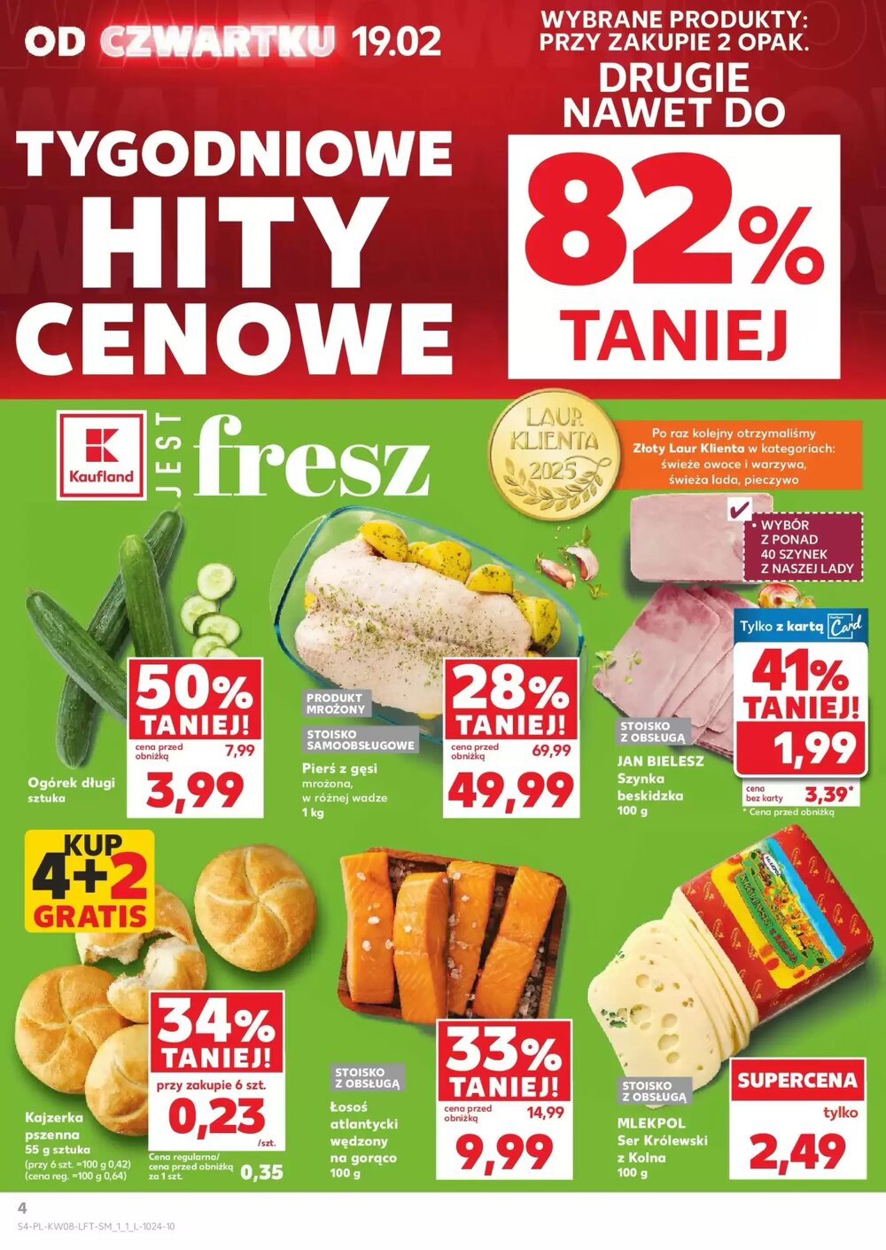 Gazetka promocyjna Kaufland  ważna od 19.02.2026 - Strona 4.